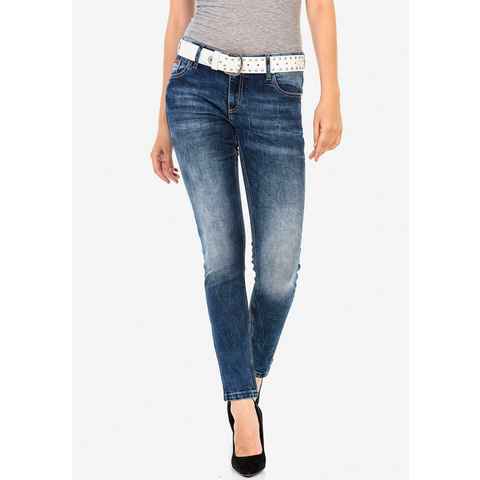 Cipo & Baxx Slim-fit-Jeans mit Stretch