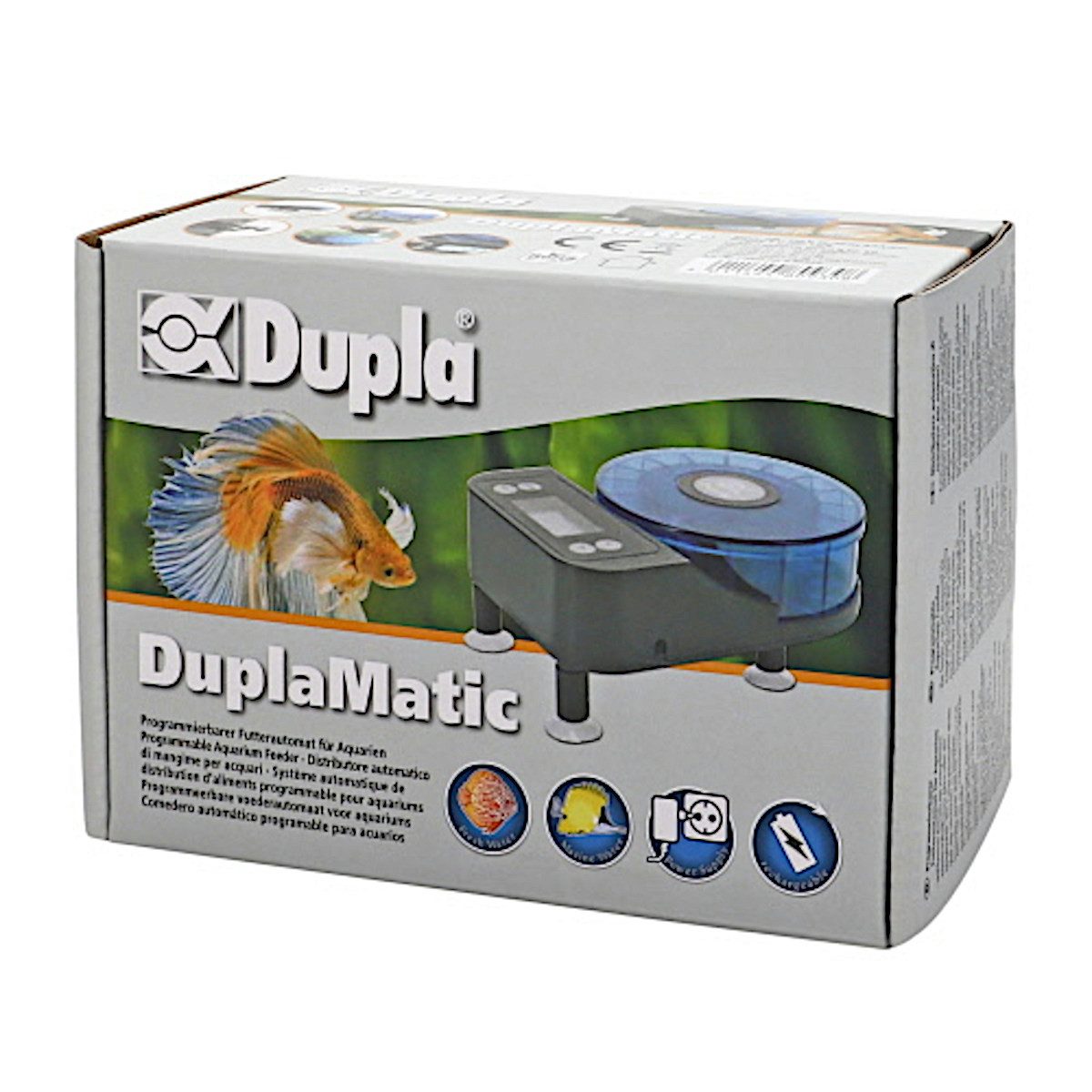 Fisch-Futterautomat DuplaMatic Programmierbarer Futterautomat für Aquarien