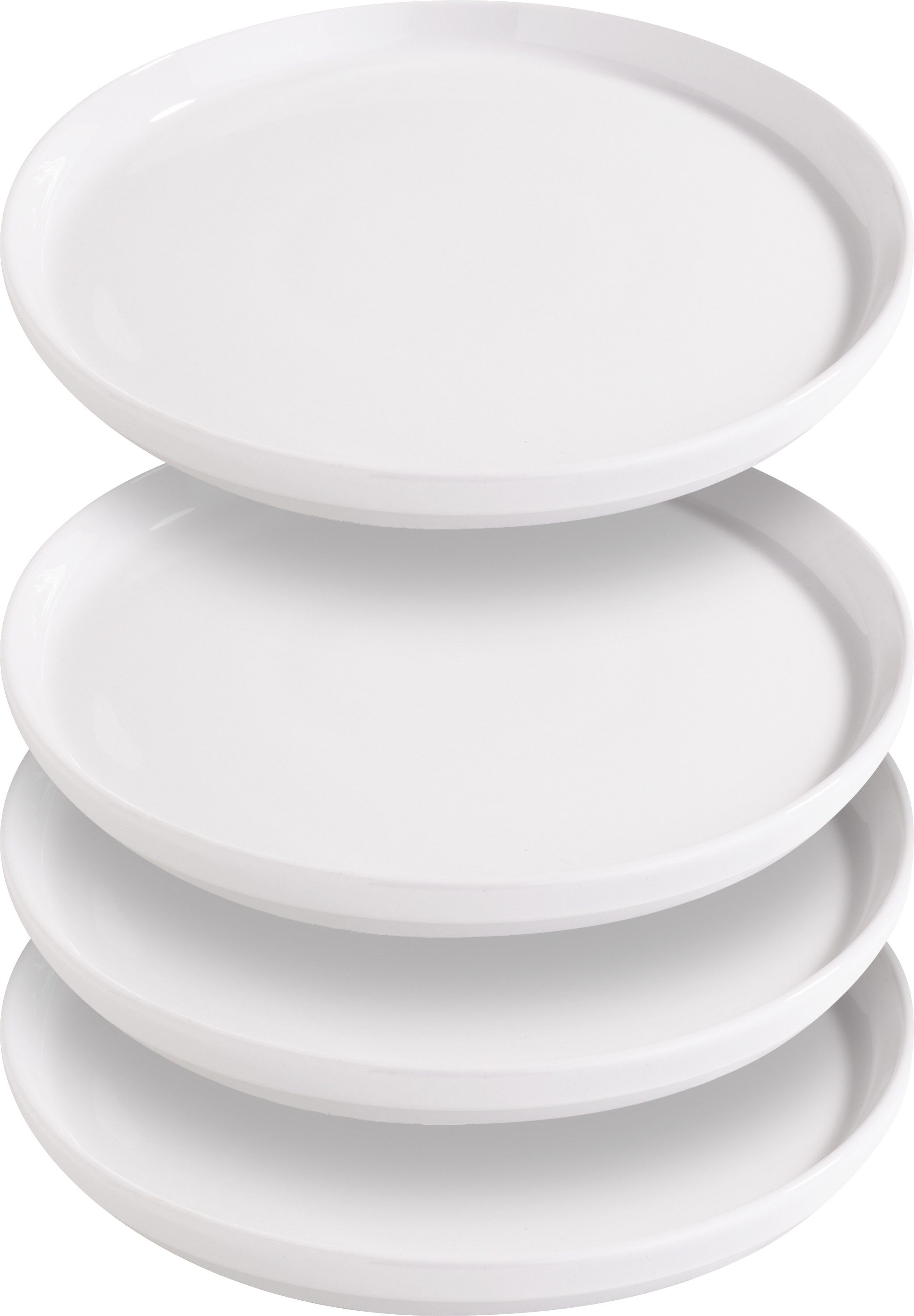 VBS Teller Teller mit Rand, 2 oder 4 Stück