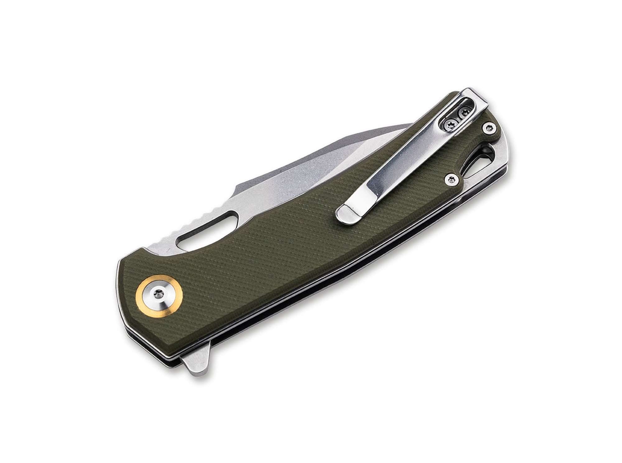 Magnum Lock, Einhandmesser Skeksis G10 by Böker Taschenmesser rostfrei BÖKER Liner MAGNUM
