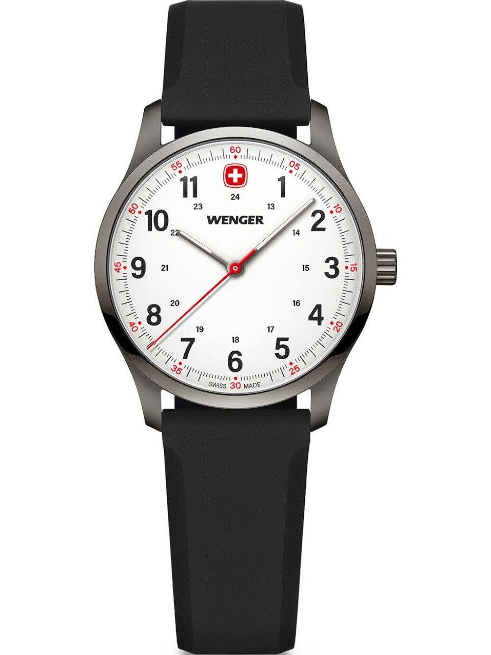 Wenger Quarzuhr Wenger 01.1421.129 Damenuhr City Sport 34mm 5ATM Wenger 01.1421.129 Damenuhr City Sport 34mm 5ATM