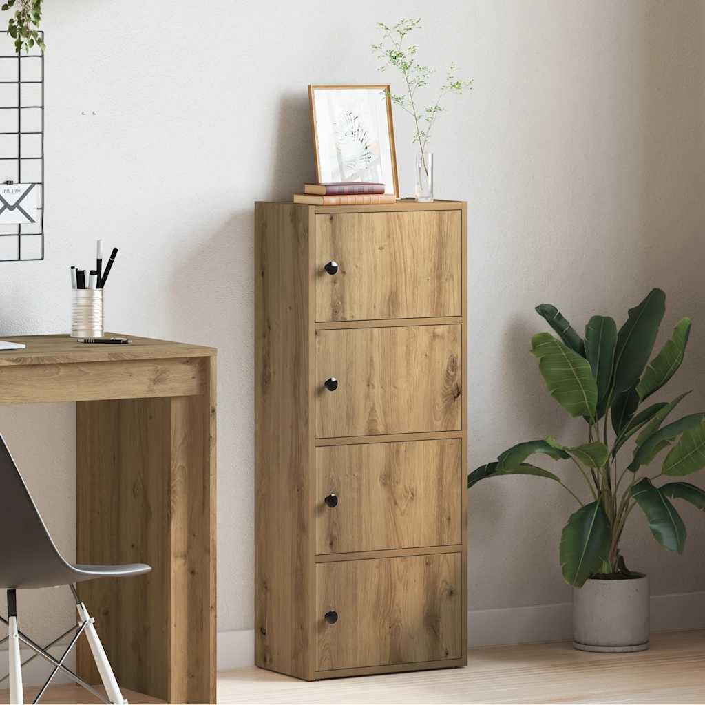 vidaXL Bücherregal Bücherregal Artisan-Eiche 40x24x102 cm günstig online kaufen