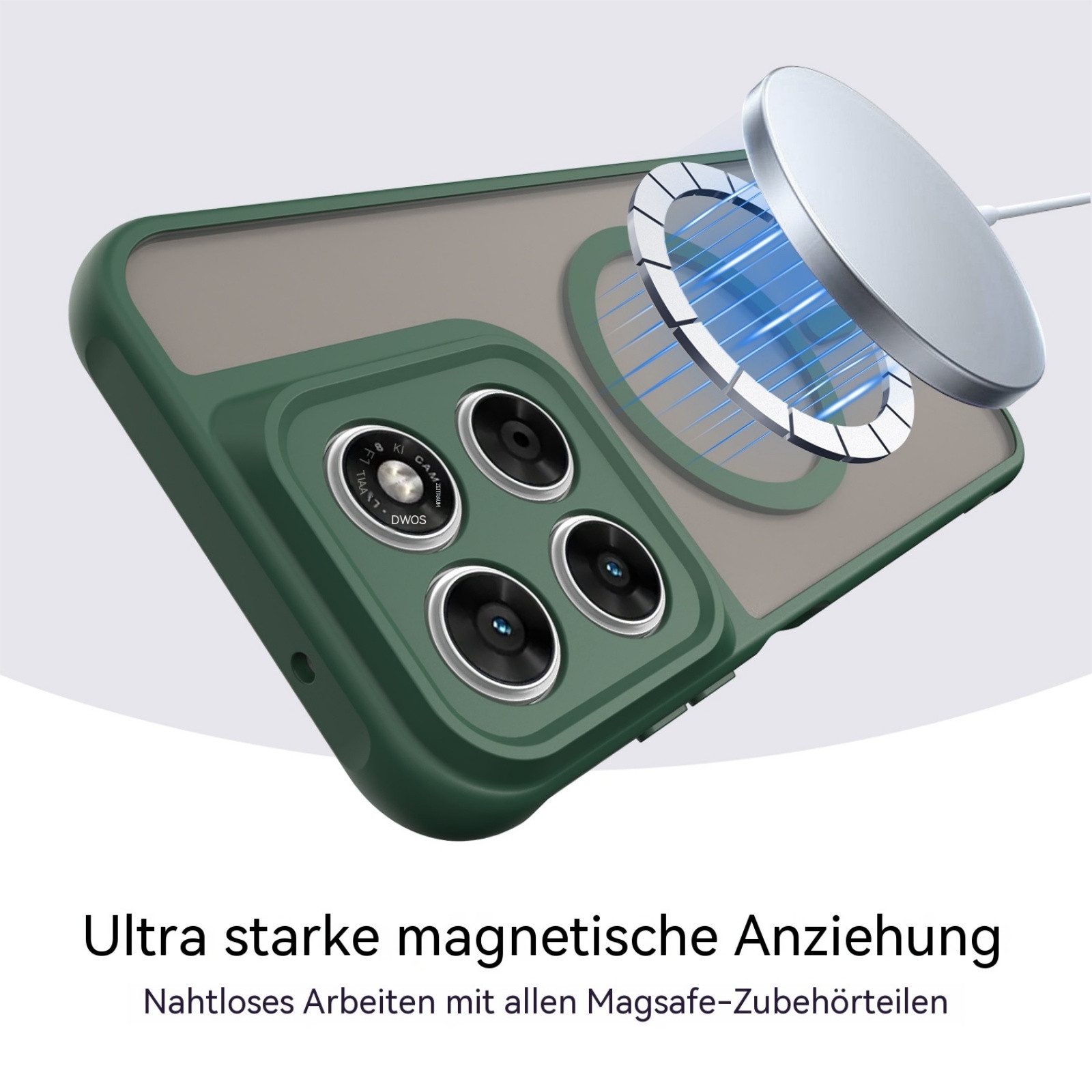 betterfon Handyhülle für Motorola Modelle,Magsafe Hülle Magnet Case, Magnetisches Laden, kompatibel mit kabellosem Ladezubehör – Bild 5 von 5
