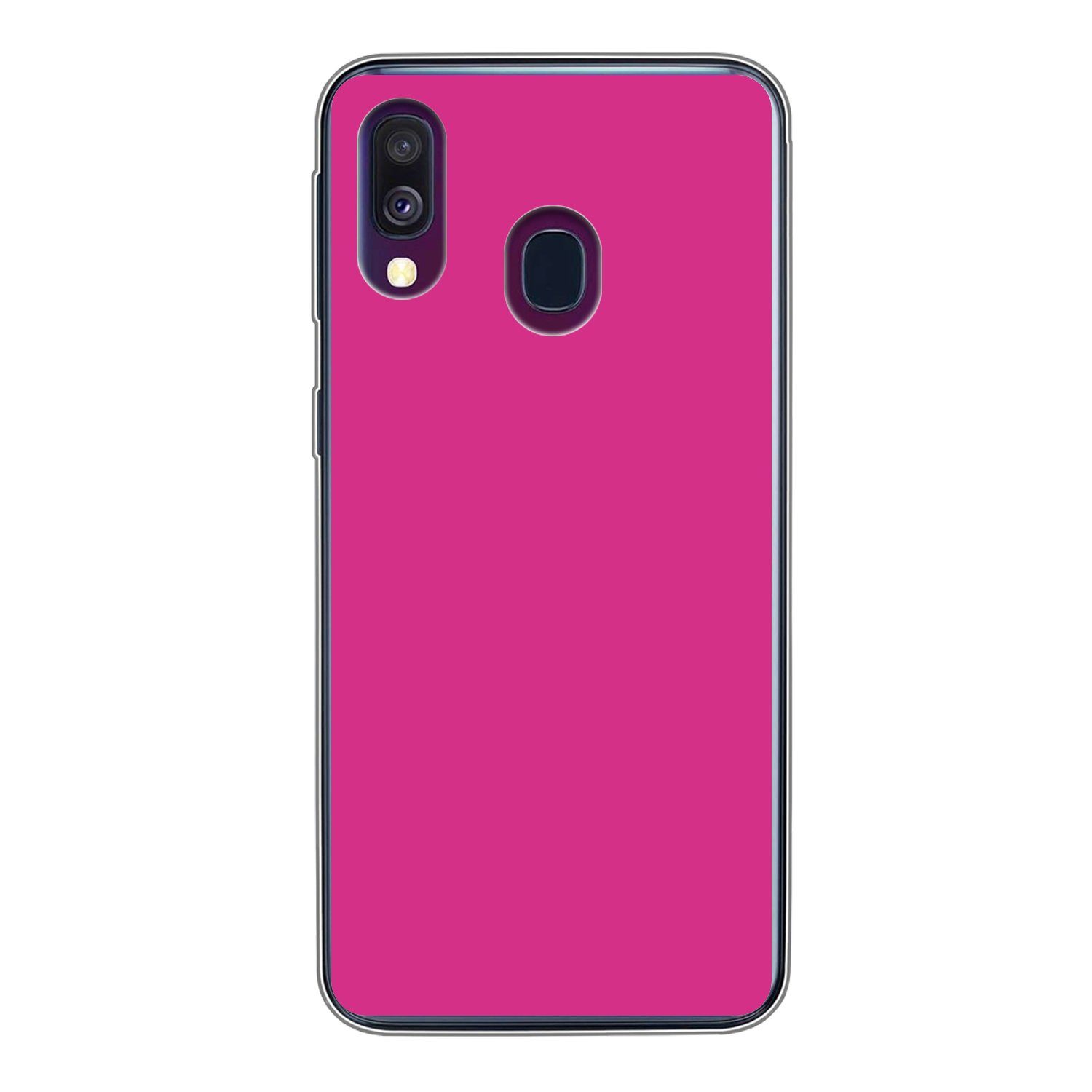 Handyhülle für Samsung Galaxy A40 Fuchsia - Neon - Farben