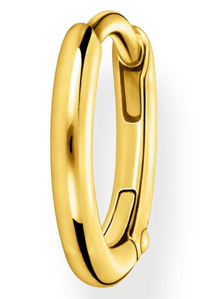 THOMAS SABO Single-Creole Classic gold, Classic silber, CR656-001-21, CR656-413-39 gelbgoldfarben
