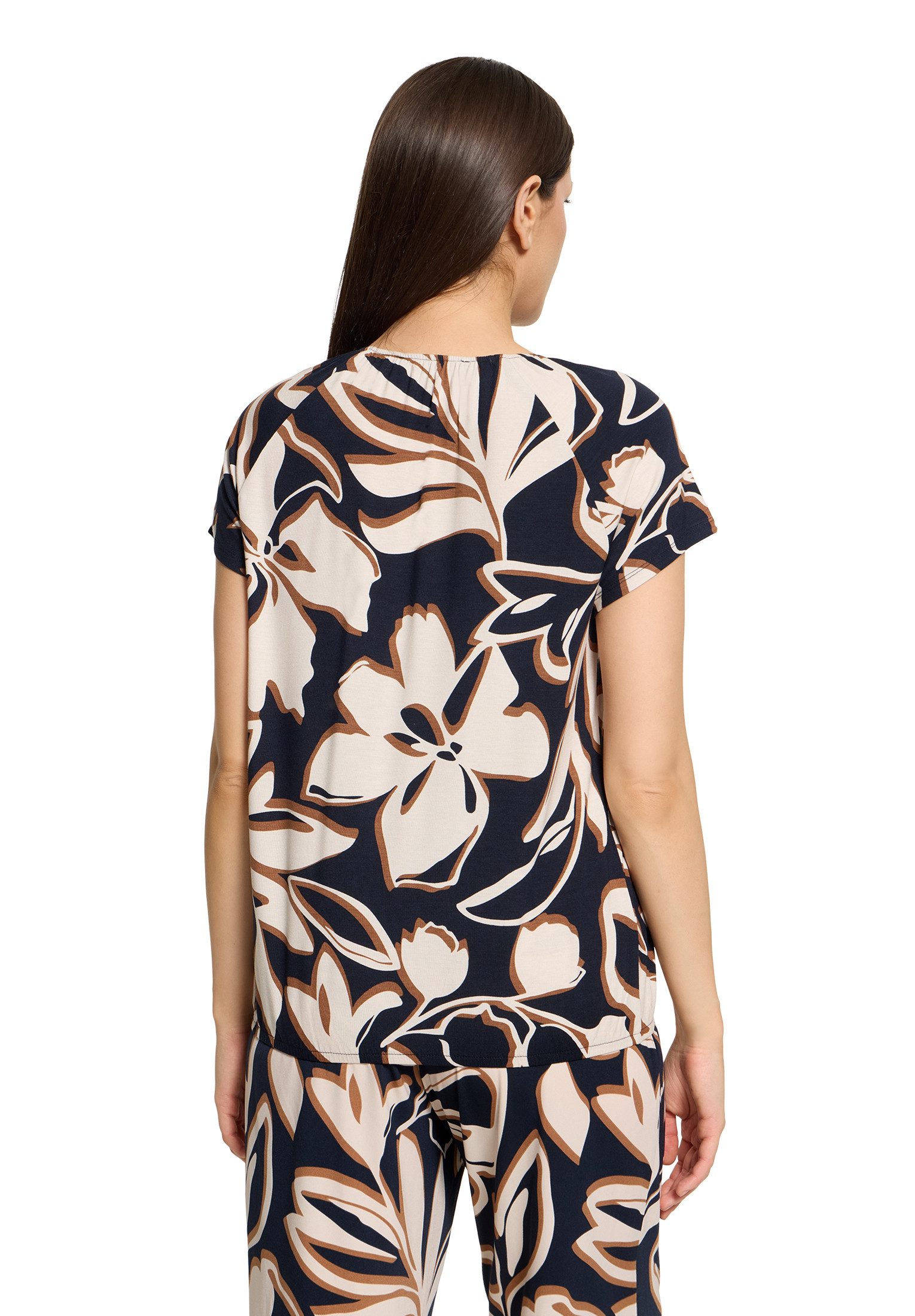 Betty Barclay Kurzarmshirt Damen mit Gummizug (1-tlg)