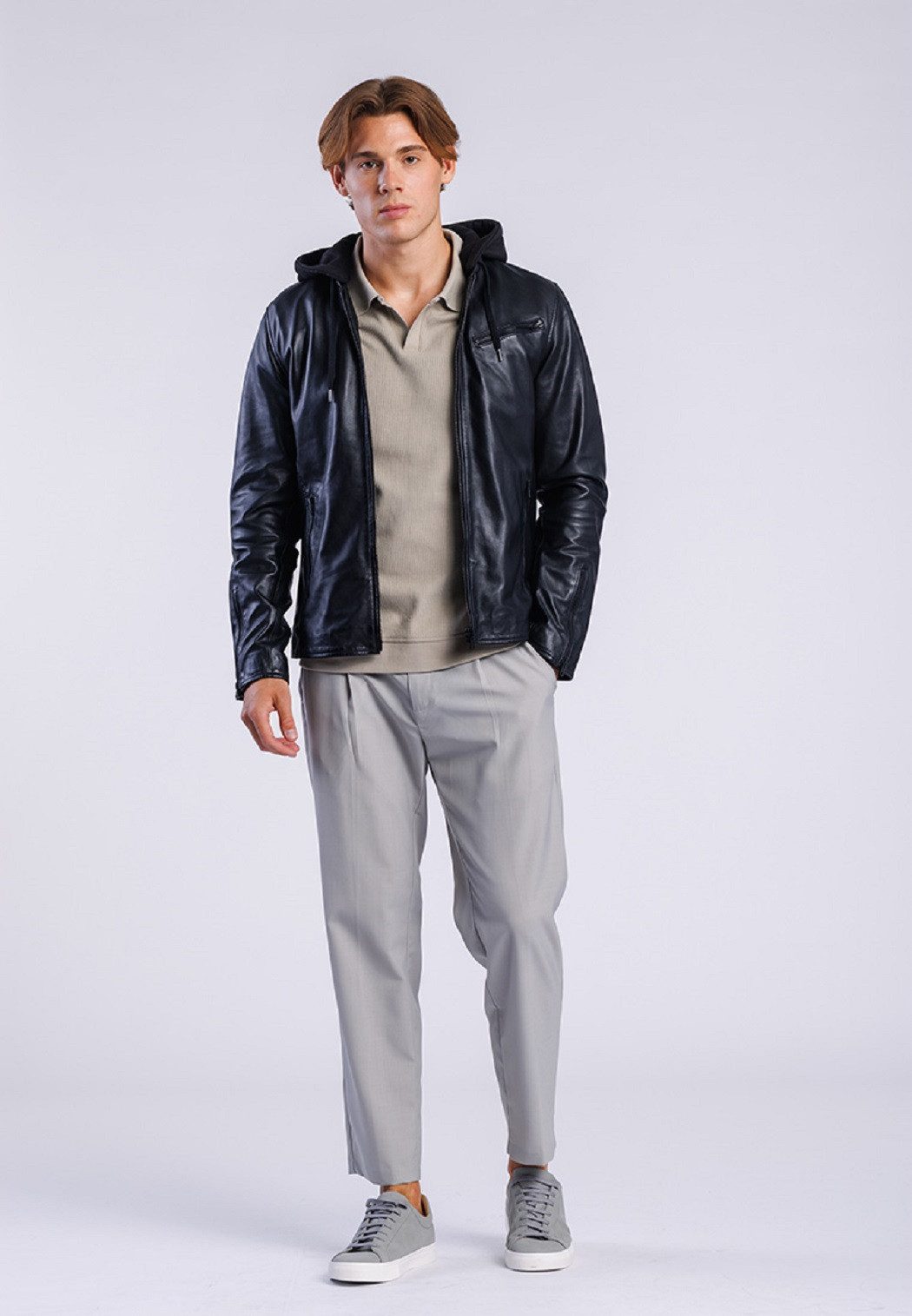 Freaky Nation Lederjacke All Year-FN SSW