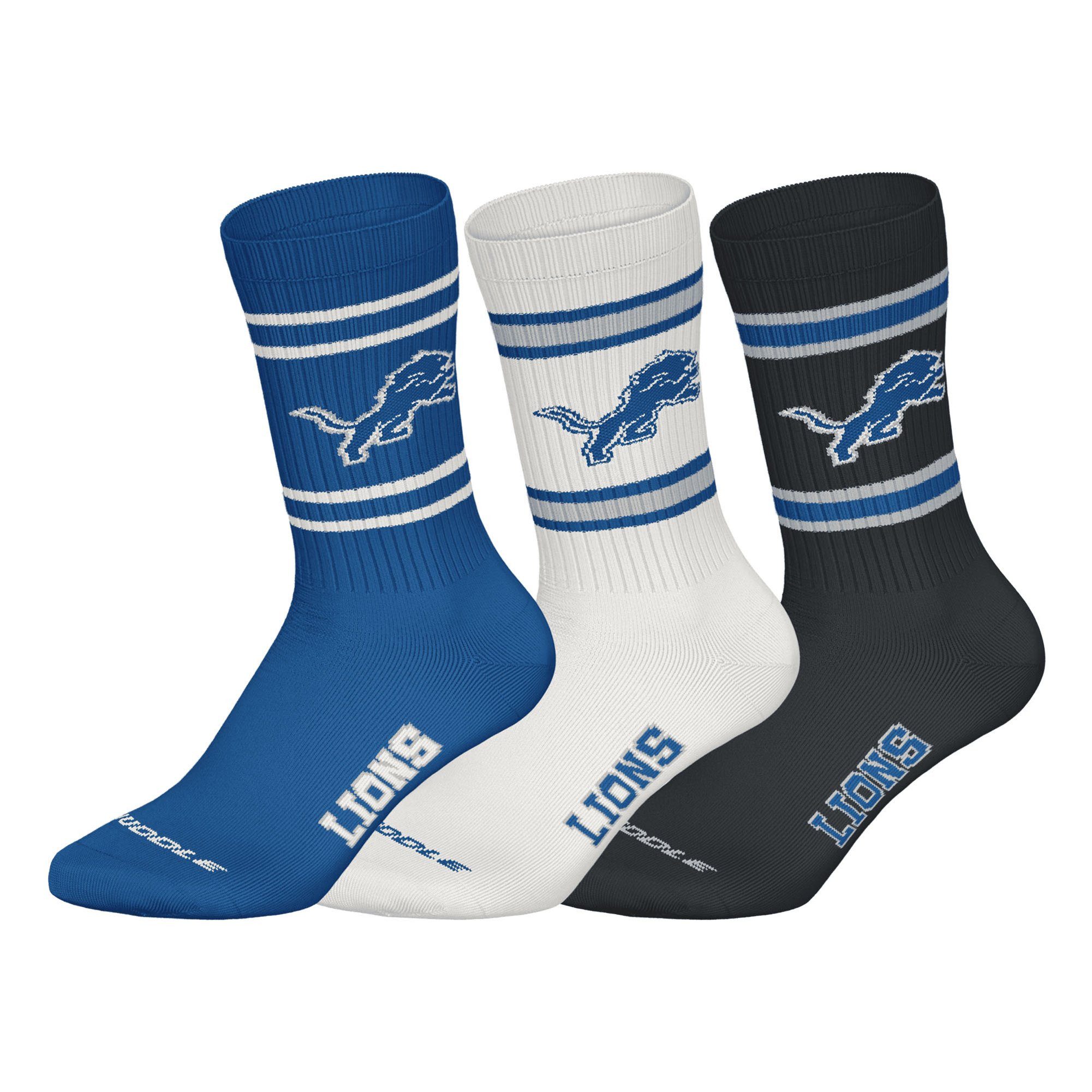 NFL Kurzsocken Unisex Носки 3er Pack Baumwolle (Packung, 3er Pack)