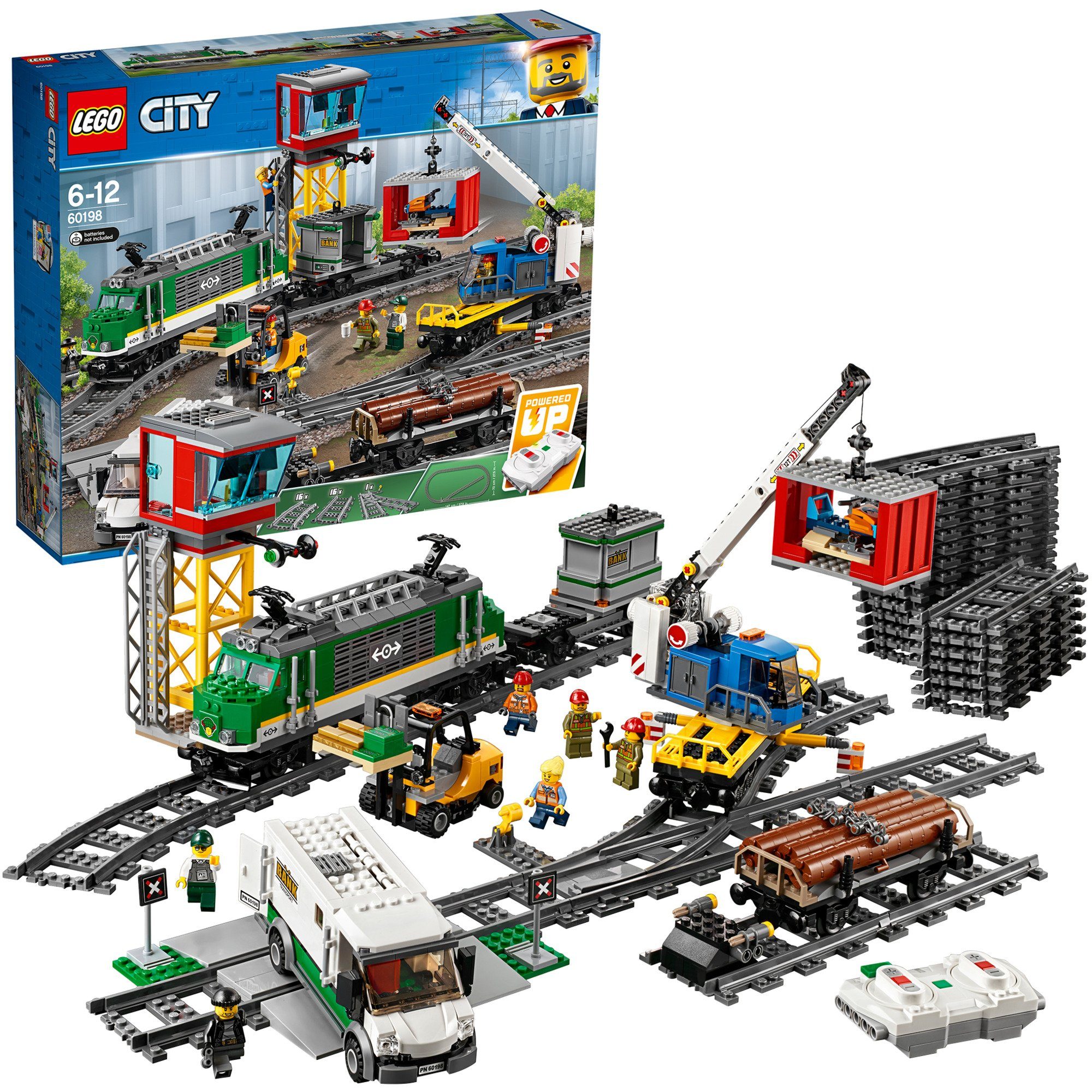 LEGO® LEGO City Güterzug, Konstruktionsspielzeug Spielbausteine günstig online kaufen