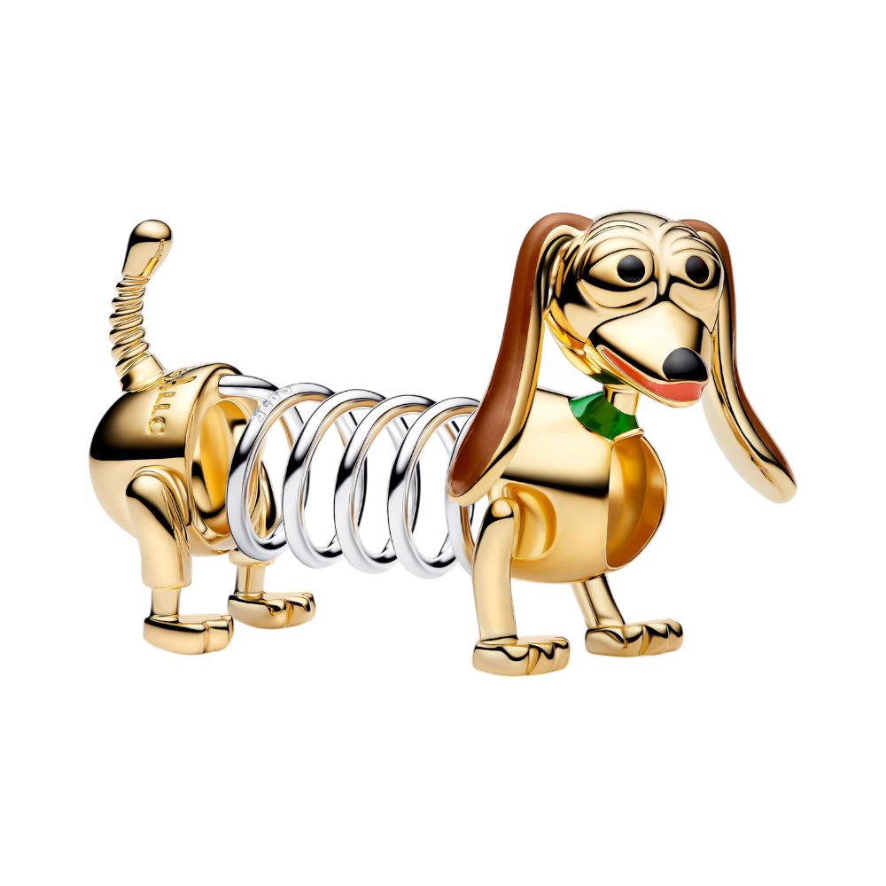 Pandora Charm-Einhänger 764603C01, Vergoldet, Disney, Toy Story, Emaille