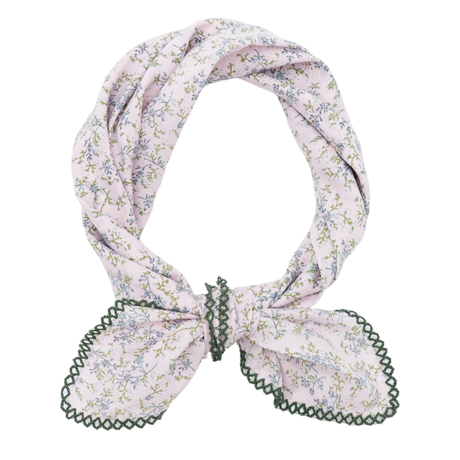 Zaewry Stirnband Bandana Damen,Quadratisches Halstuch & Kopftuch, Haarband Sommer Stirnbänder,Boho Damen Blumen
