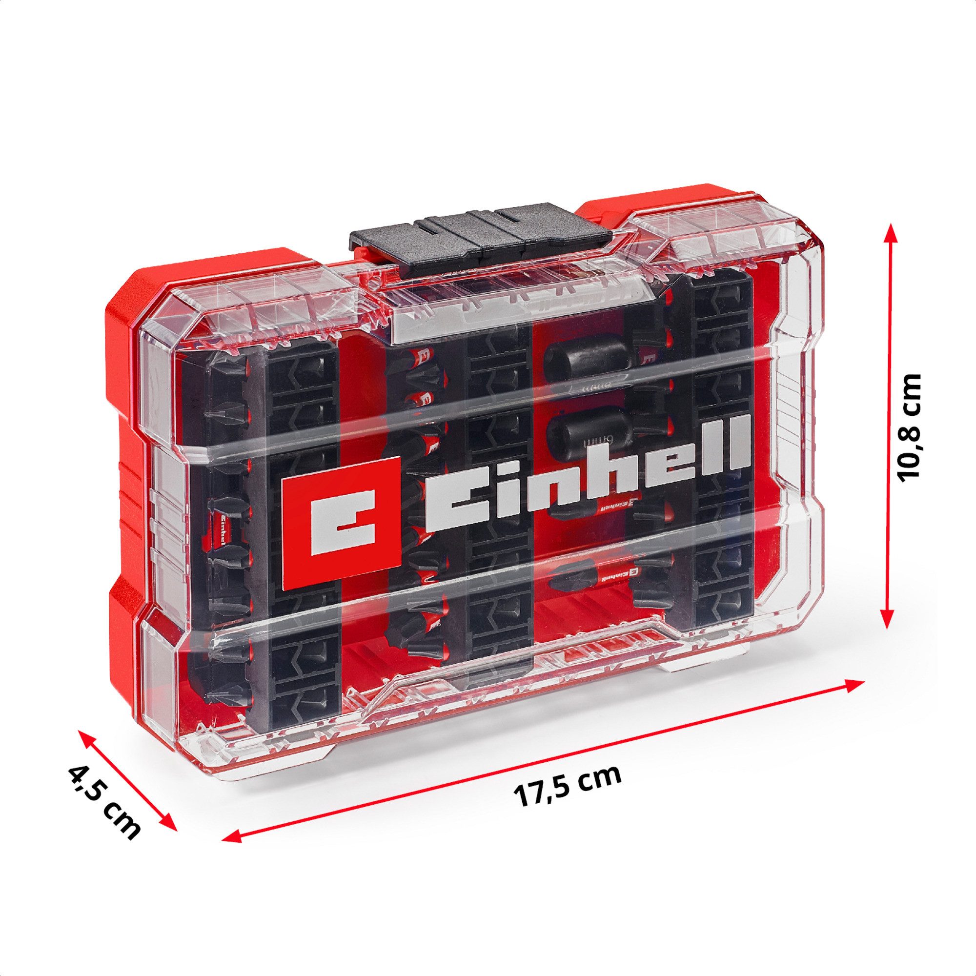 Einhell Bohrer- und Bitset EINHELL Impact-Bit-Set in M-CASE, 39-teilig