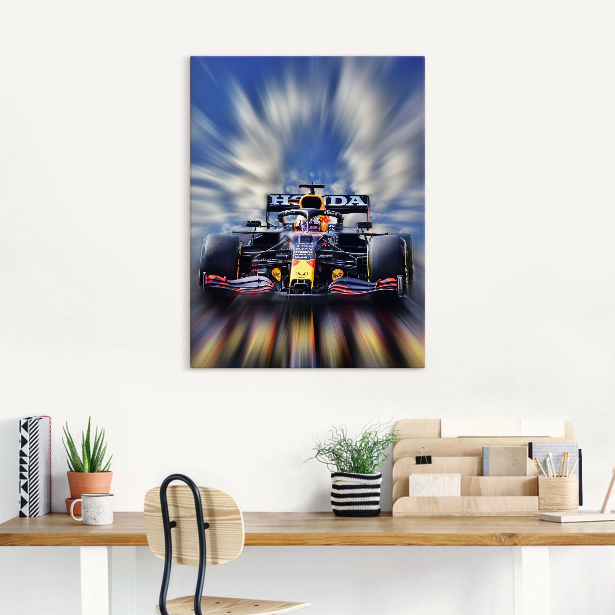 Artland Wandbild Max Verstappen - Weltmeister günstig online kaufen