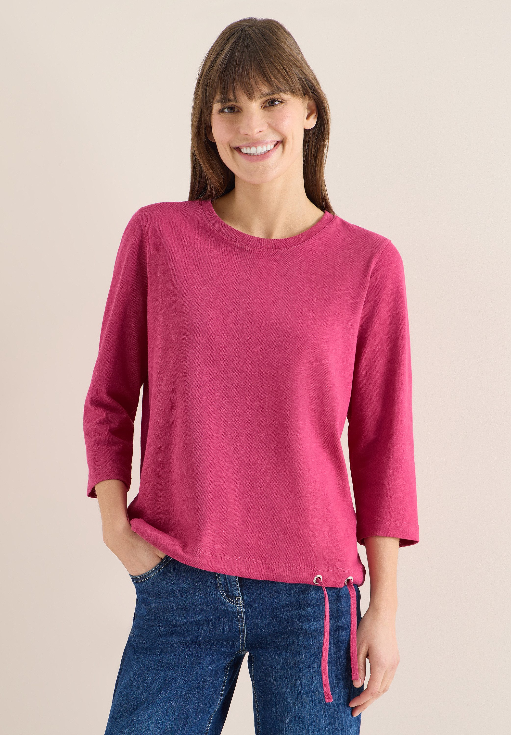 CECIL 3/4-Arm-Shirt mit 3/4 Ärmeln