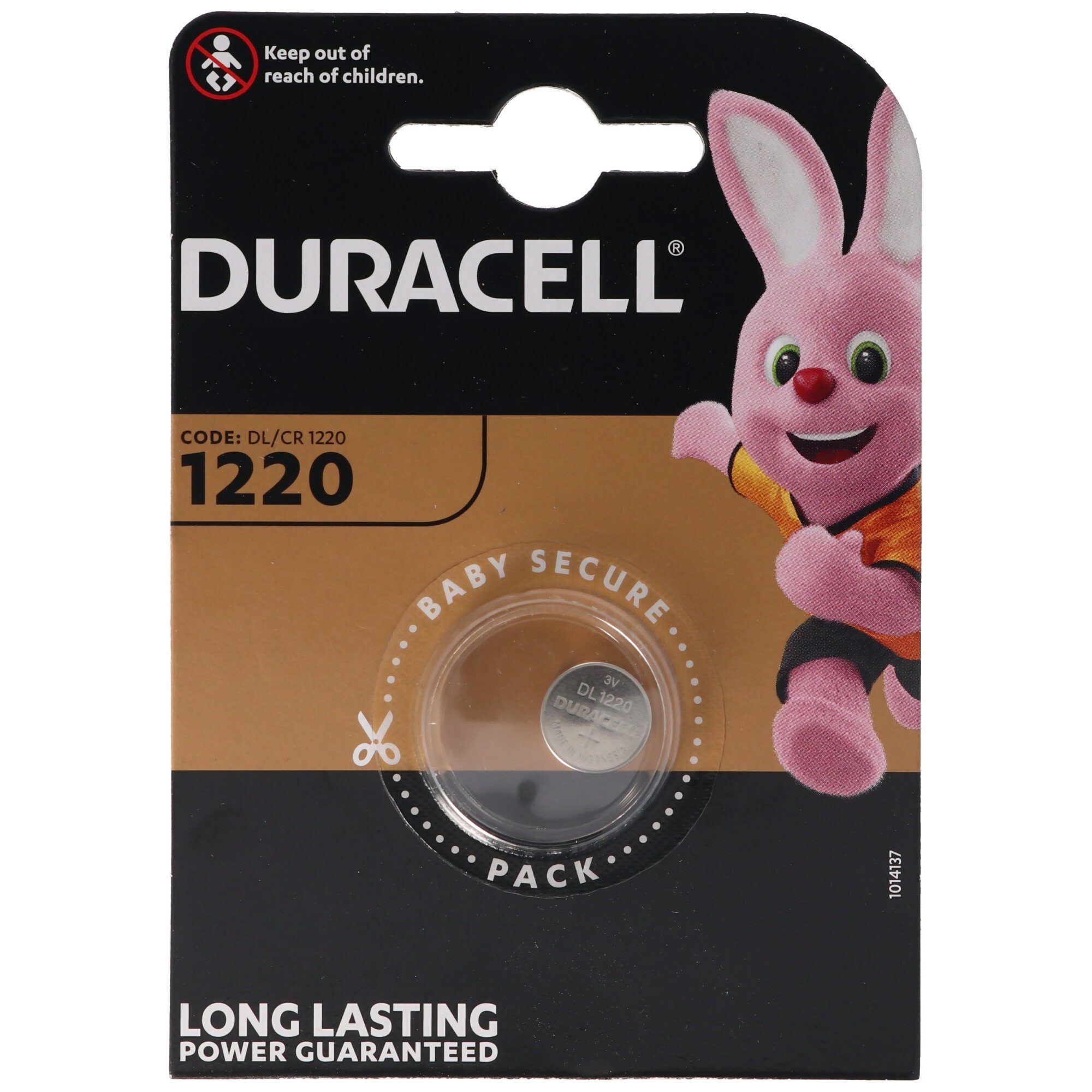 Duracell Duracell CR1220 V) Batterie Batterie, (3,0 Lithium