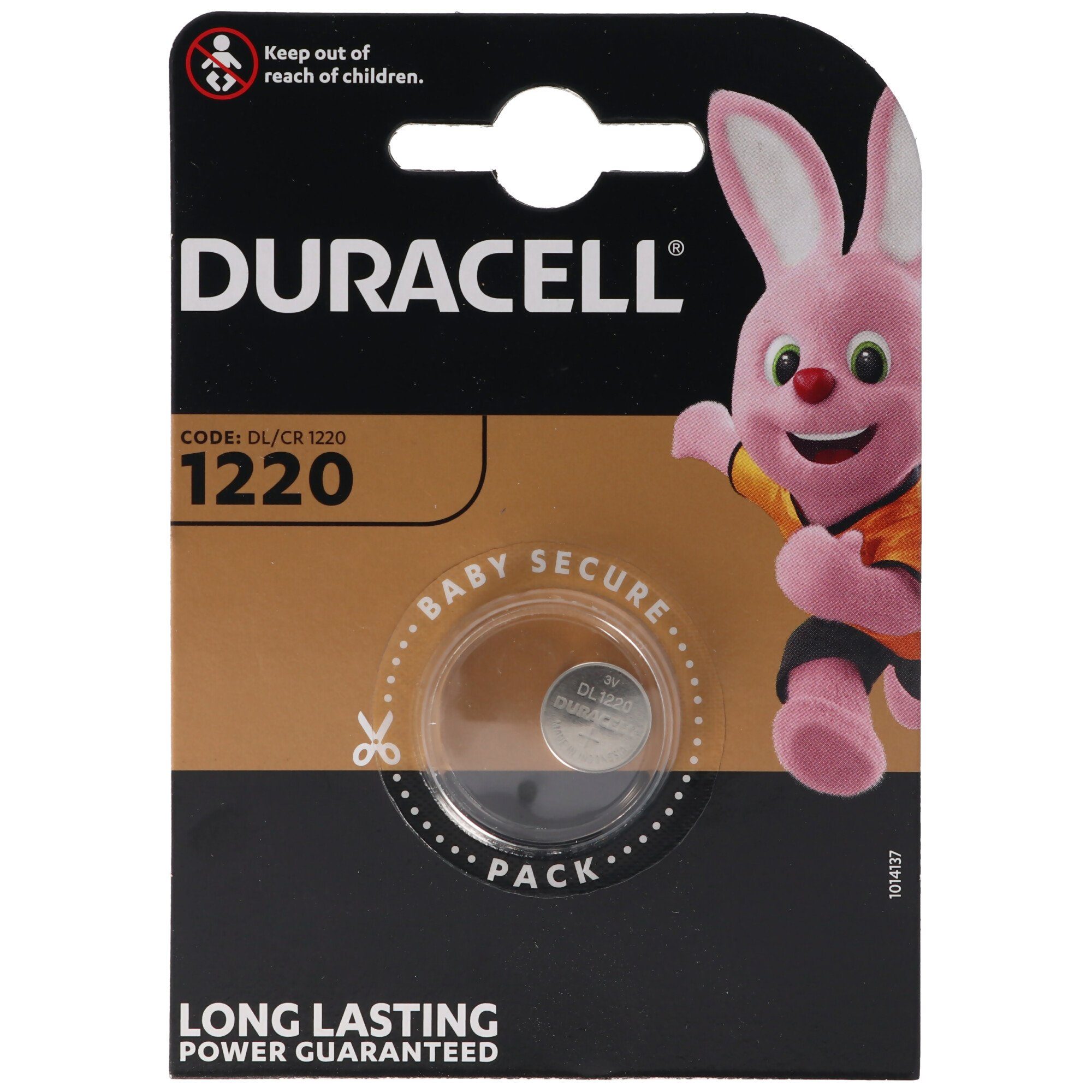 Duracell Duracell CR1220 Lithium Batterie Batterie, (3,0 V)