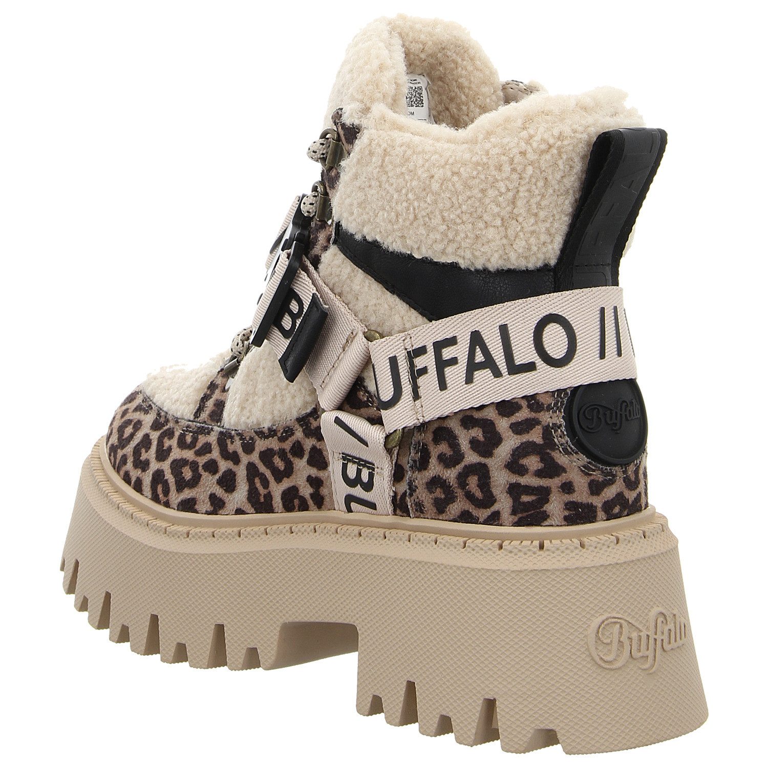 Buffalo Aspen Com Mid Schnürstiefelette
