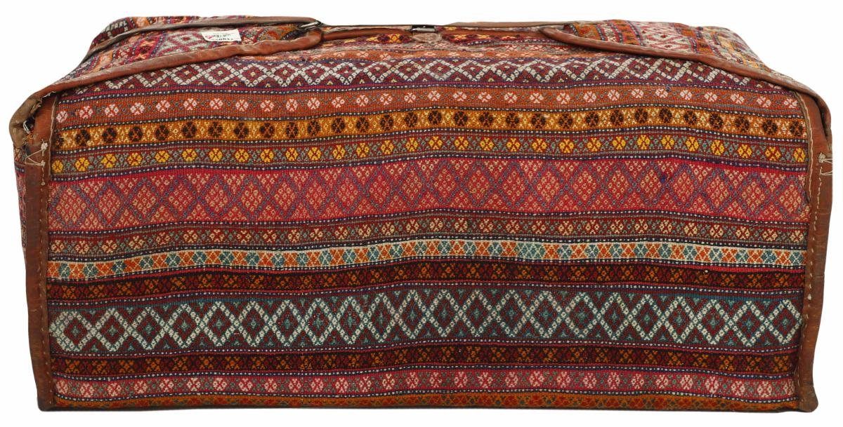 Perserteppich, / Orientteppich rechteckig, Orientteppich Camel mm Nain Höhe: Bag Handgeknüpfter 8 Trading, 58x103