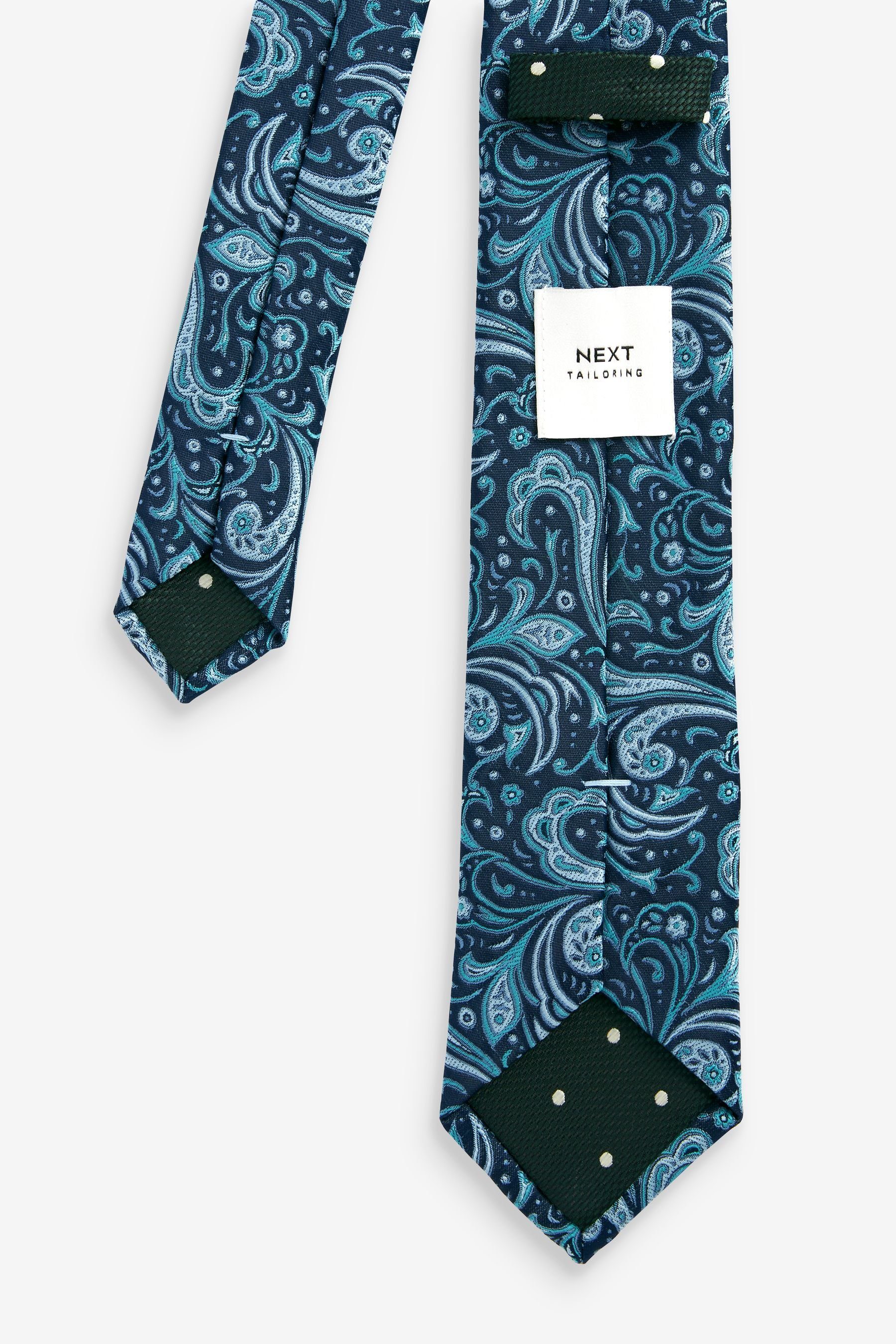 Next Krawatte Schmale Design-Krawatte und Krawattenclip günstig online kaufen
