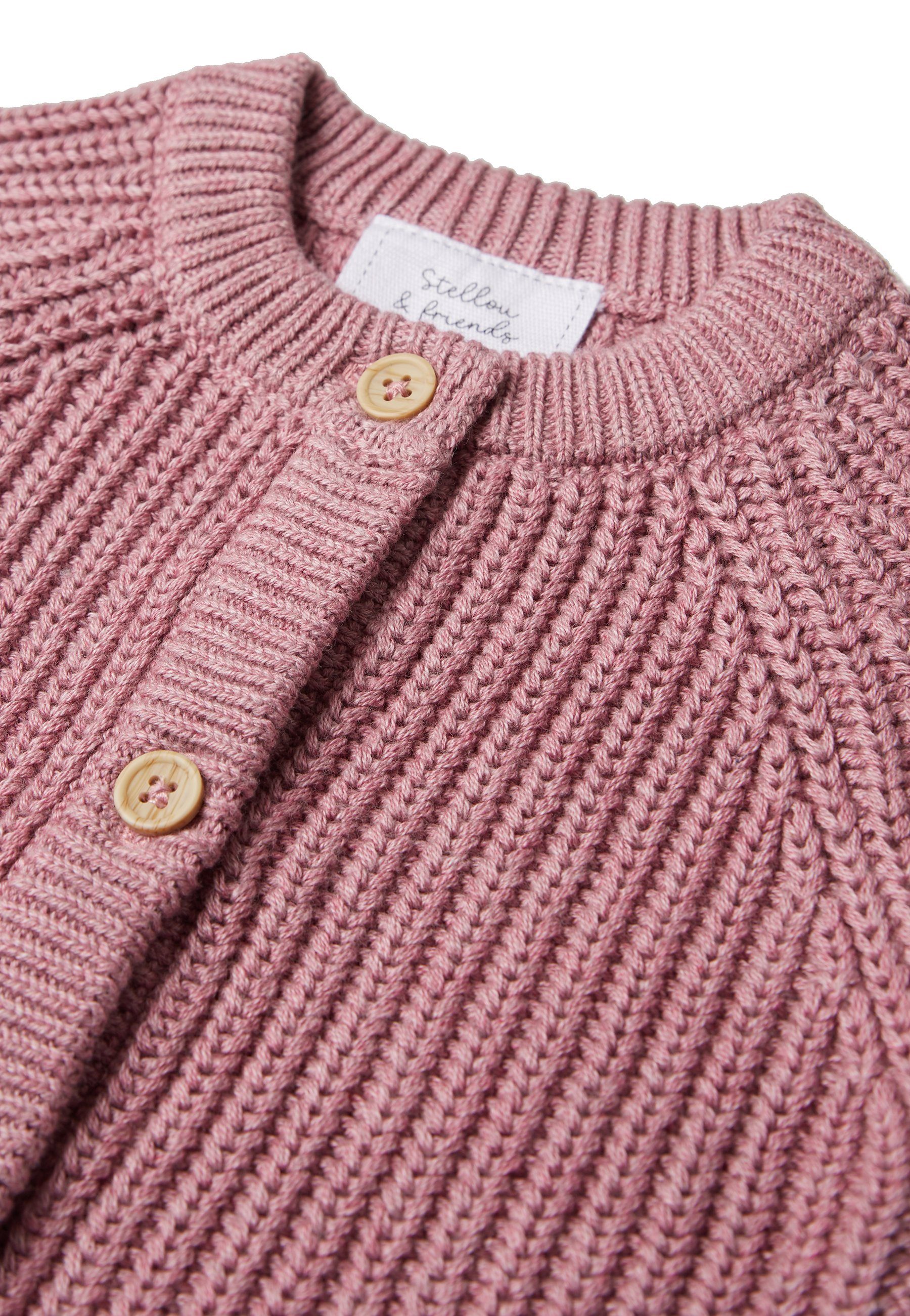 Stellou & friends Strickjacke Gerippter Cardigan Gerippter Cardigan – Bild 3 von 4