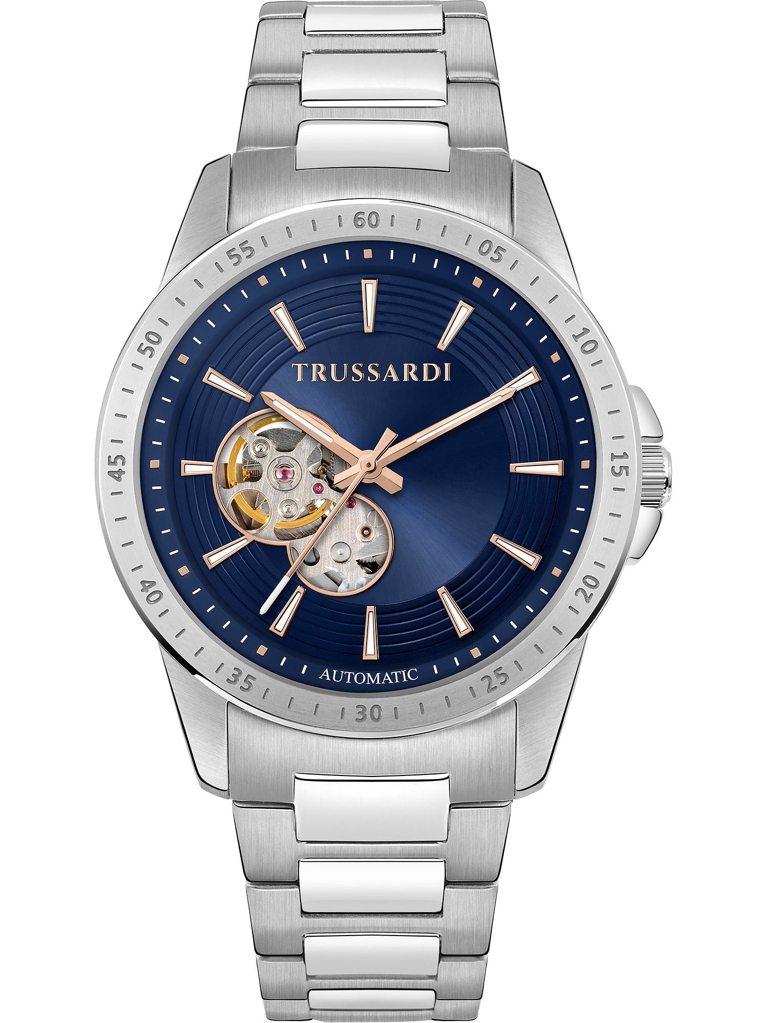 Quarzuhr Trussardi Herren-Uhren Analog Automatik