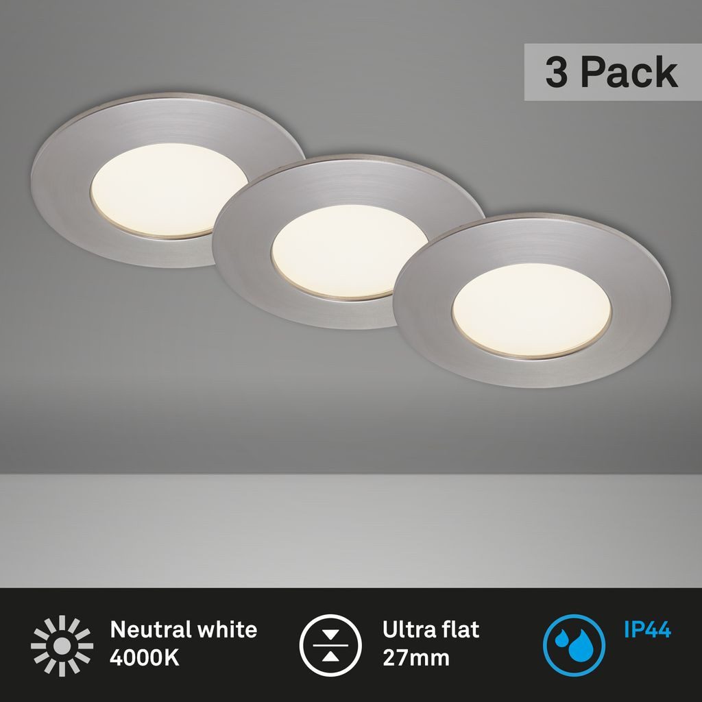Briloner Leuchten LED Einbaustrahler 7113-432, LED fest integriert, 2700K - günstig online kaufen
