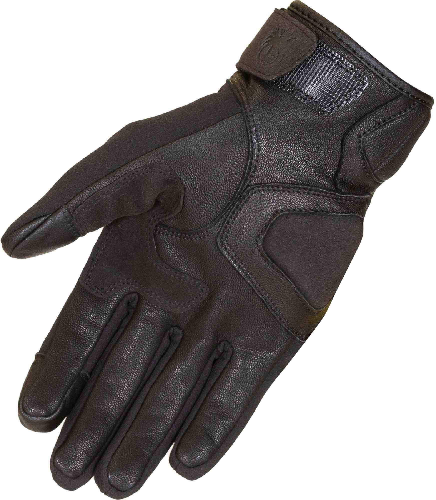 Merlin Motorradhandschuhe Denali D3O wasserdichte Motorrad Handschuhe kurze Stulpe,Touchscreenbedienung möglich,wasserdicht