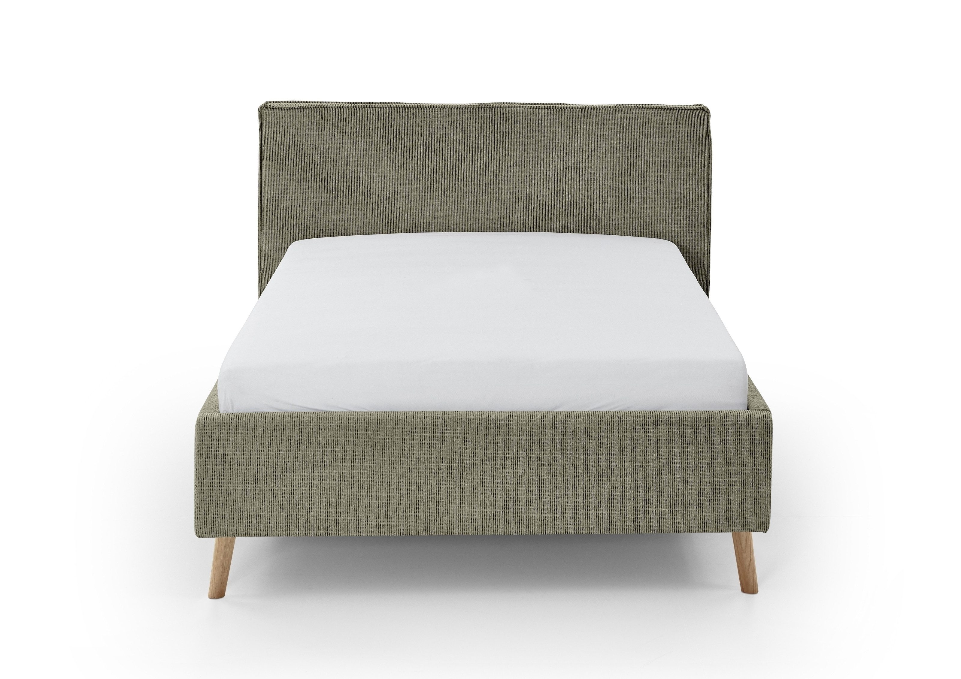 freiraum Polsterbett Riva, Liegefläche 140x200cm, Moss, Stellmaß: 165x112x216cm (BxHxT)