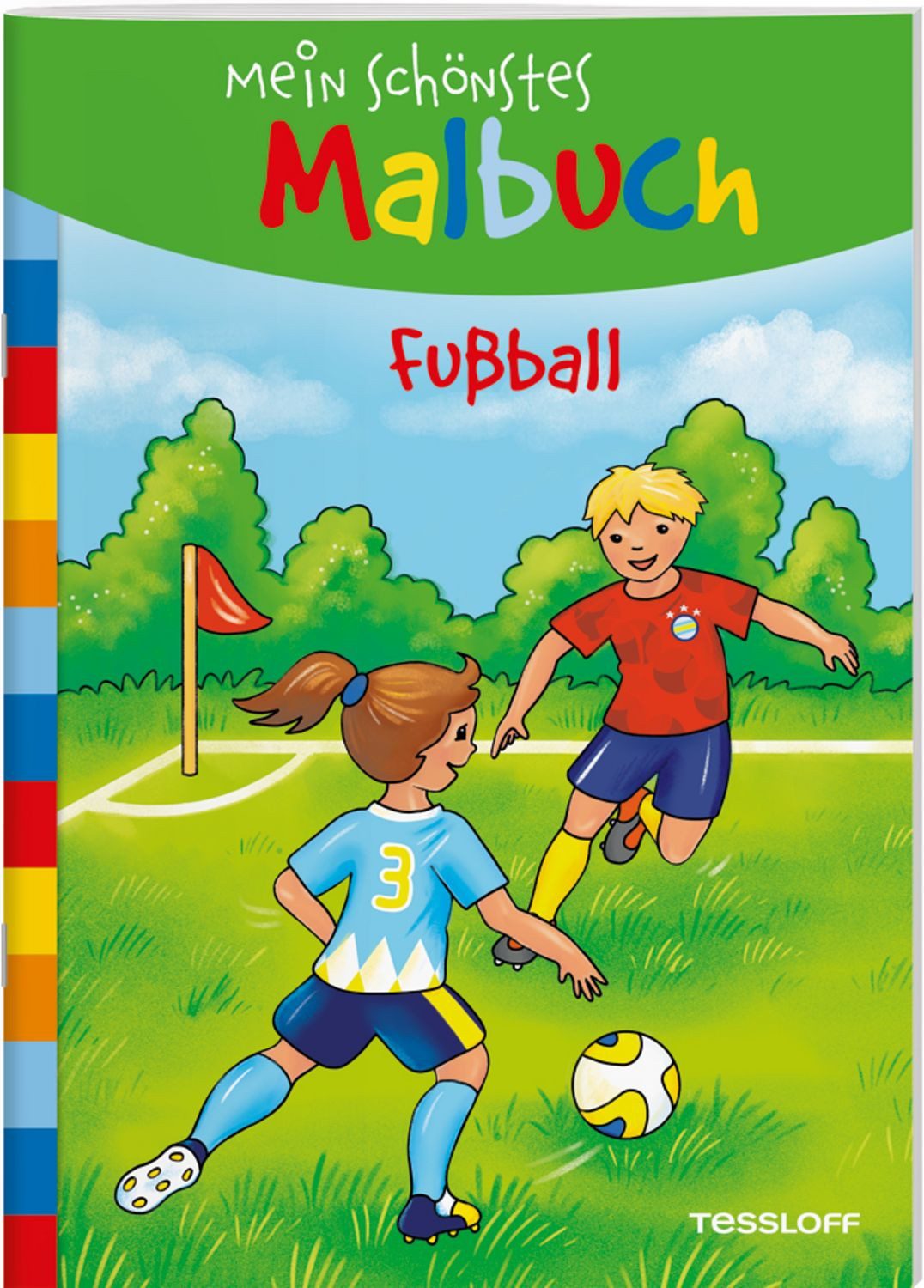 Mein schönstes Malbuch. Fußball / Corina Beurenmeister