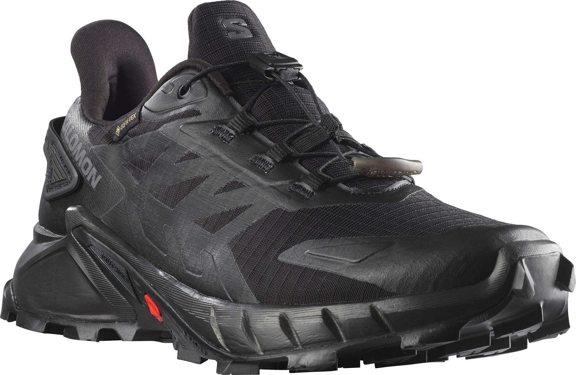 Trailrunningschuhe GORE-TEX® SUPERCROSS W 4 Trailrunningschuh Salomon schwarz wasserdicht,