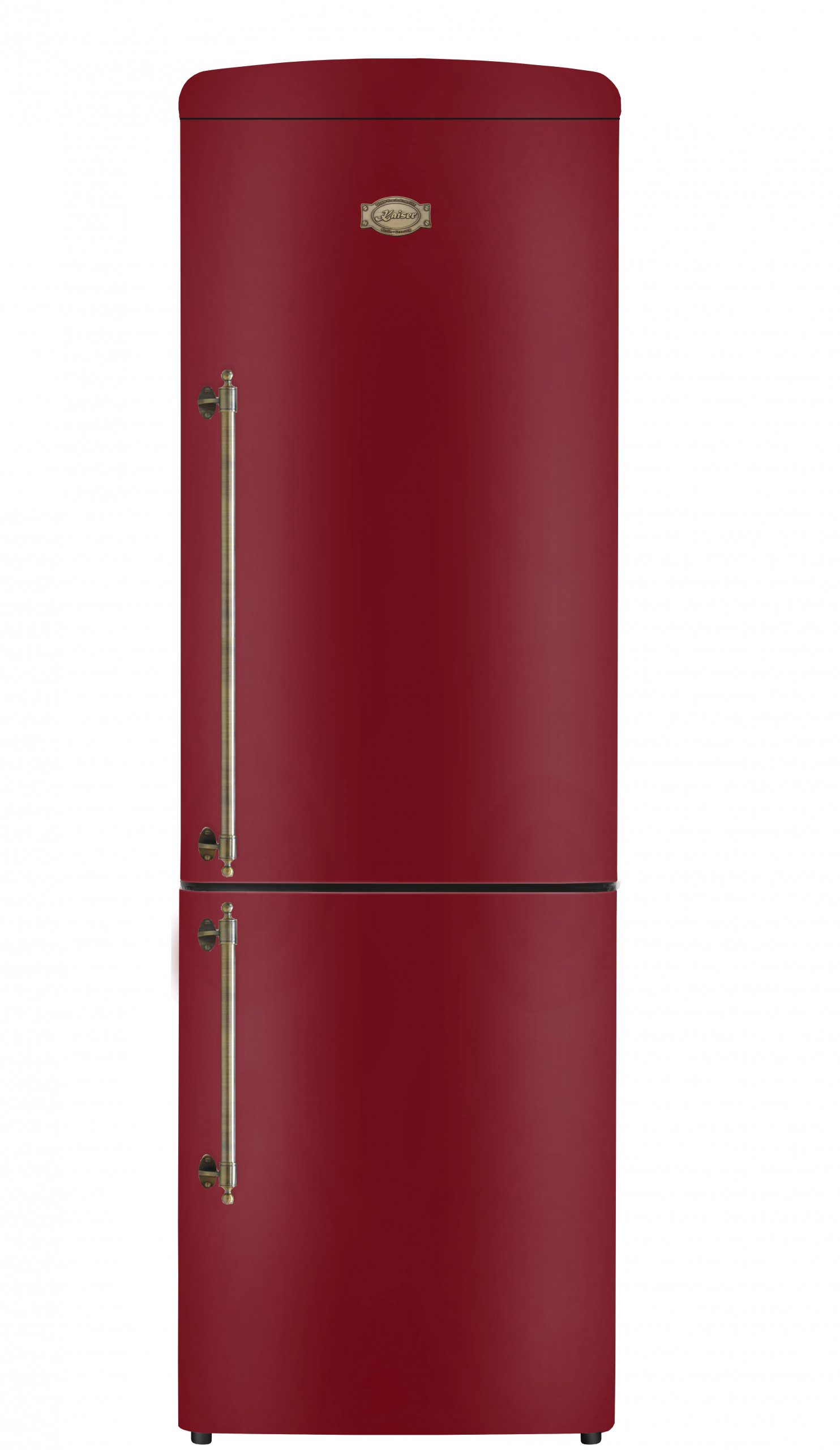 Kaiser Küchengeräte Kühl-/Gefrierkombination Kühlschrank 60 cm breit, 330 L, NoFrost, 199 cm, Touchsteuerung KK 60825 RotEm, 60 cm breit