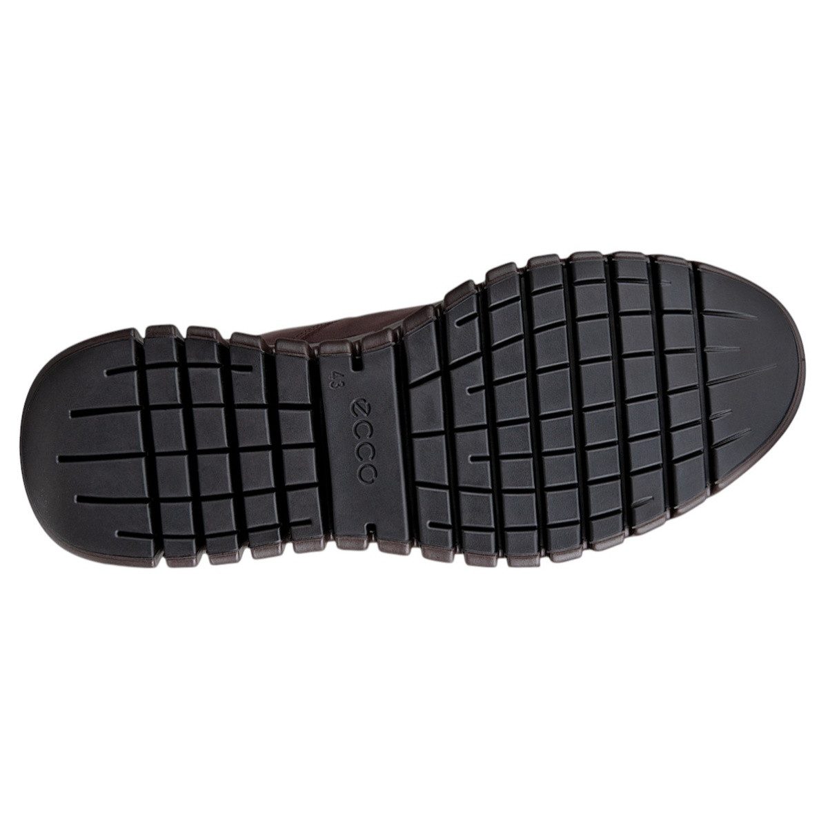 Ecco Gruuv Lea GTX (Glattleder, wasserdicht) dunkelbraun Herren Sneaker günstig online kaufen