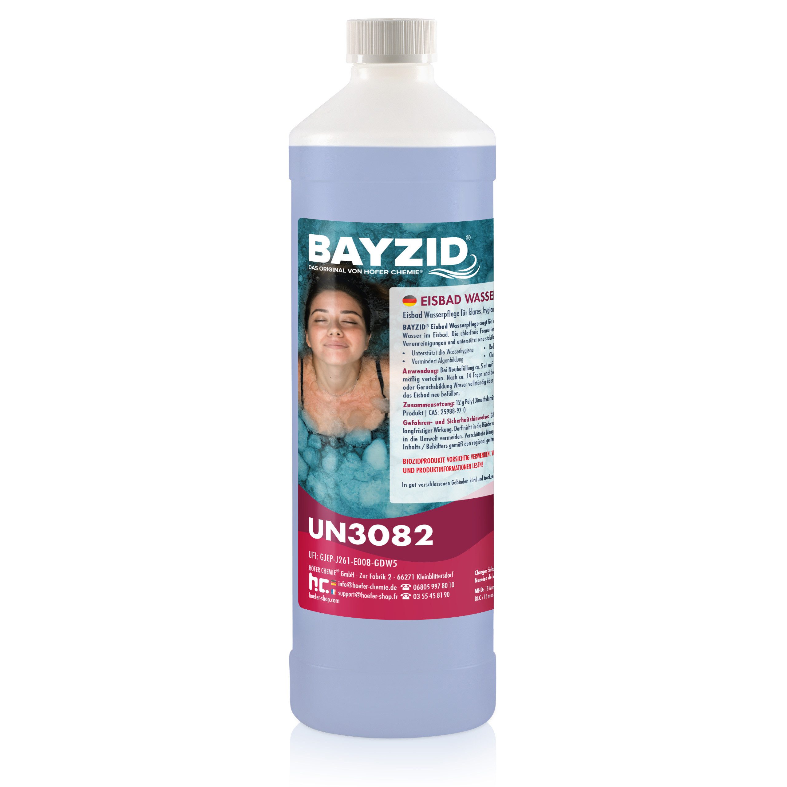 Höfer Chemie GmbH Poolpflege 1 L BAYZID® Eisbad Wasserpflege, 0
