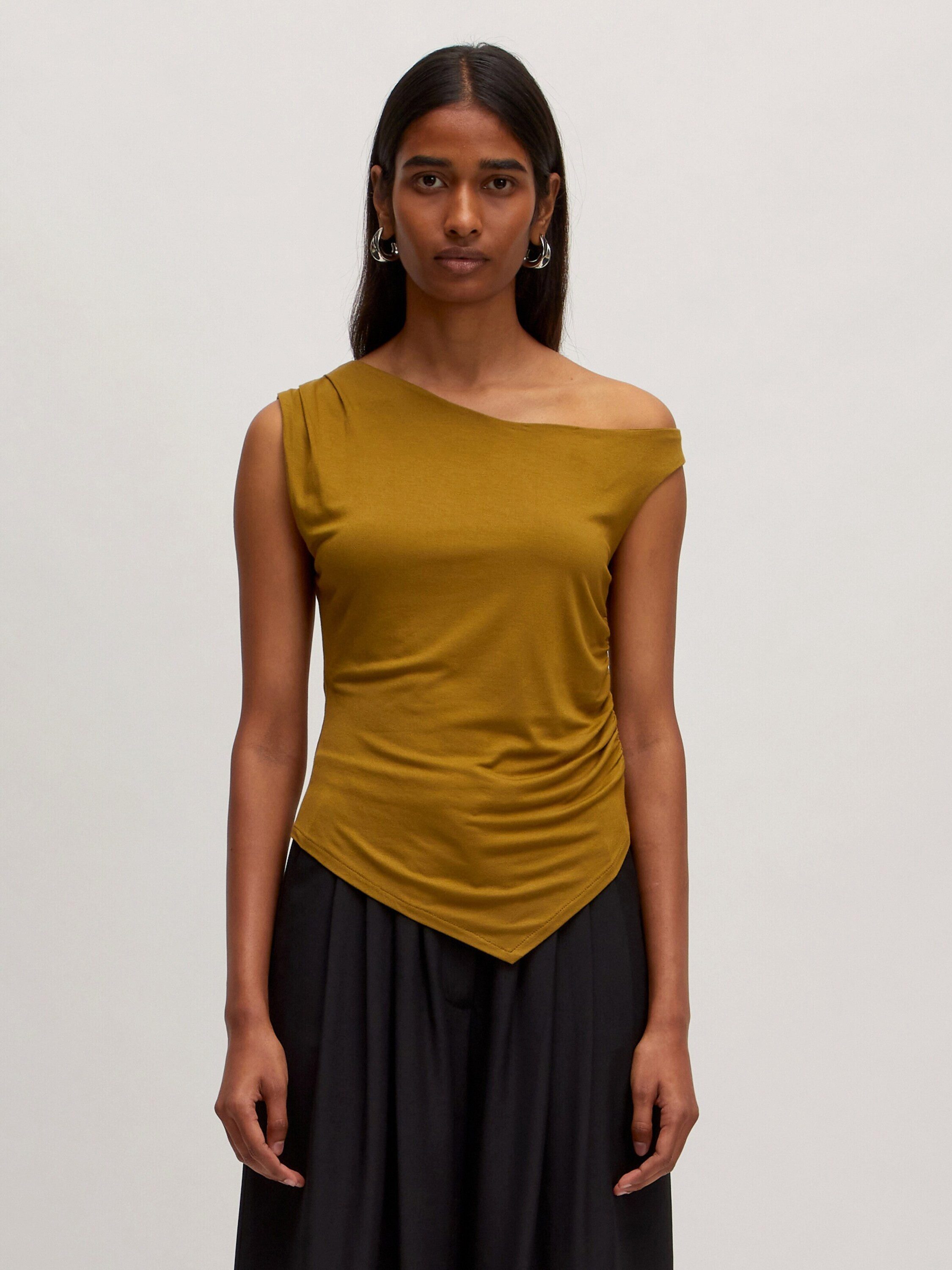 EDITED Shirttop Audrey (1-tlg) Drapiert/gerafft