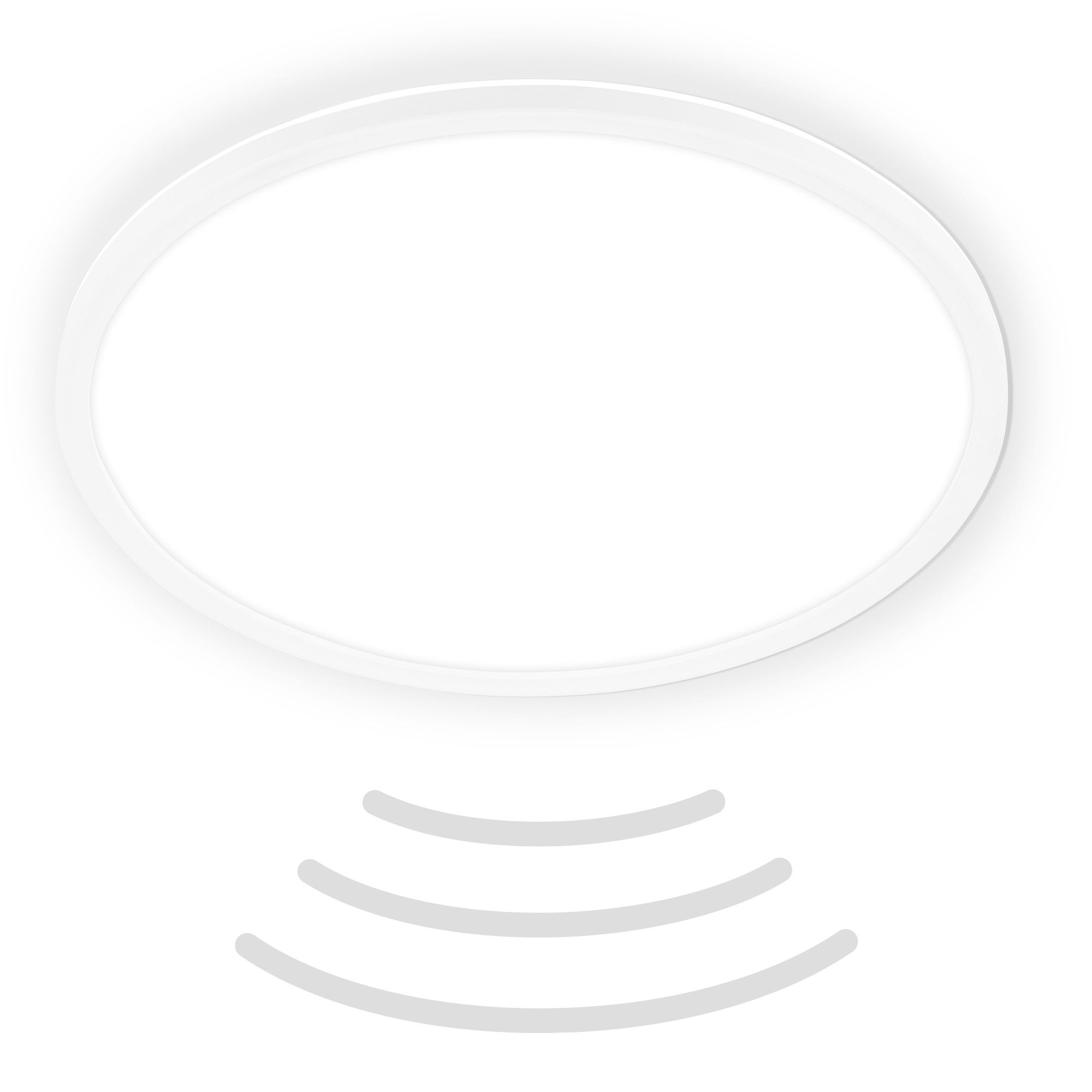 Briloner Leuchten Deckenleuchte LED Deckenlampe Badlampe Bewegungsmelder Badezimmer Keller Flur, LED fest integriert, 4000K, LED Badlampe versch. Modelle Weiß Badezimmer Keller Flur Küche