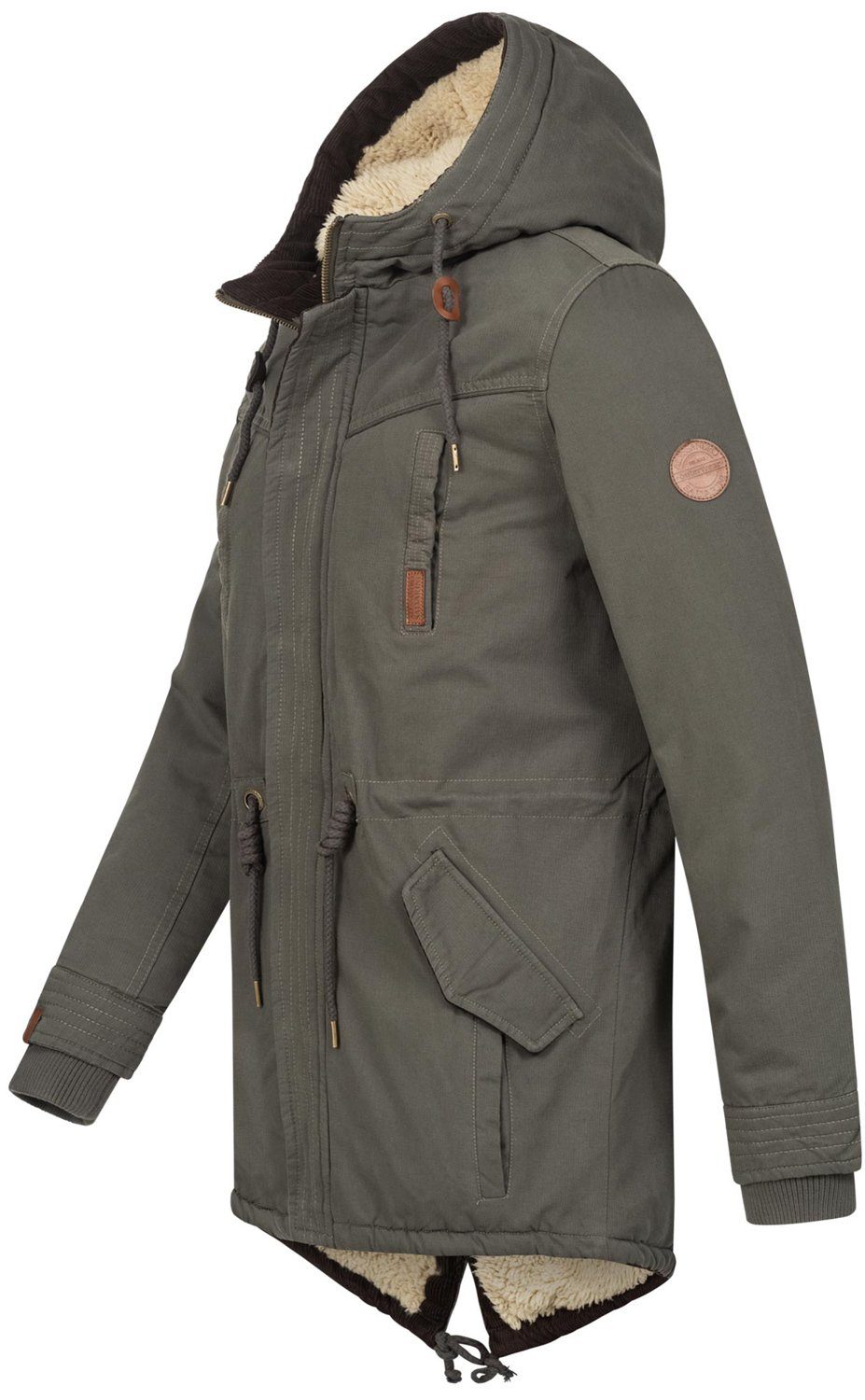 Alessandro Salvarini Winterjacke ASMenara mit warmem Teddyfell