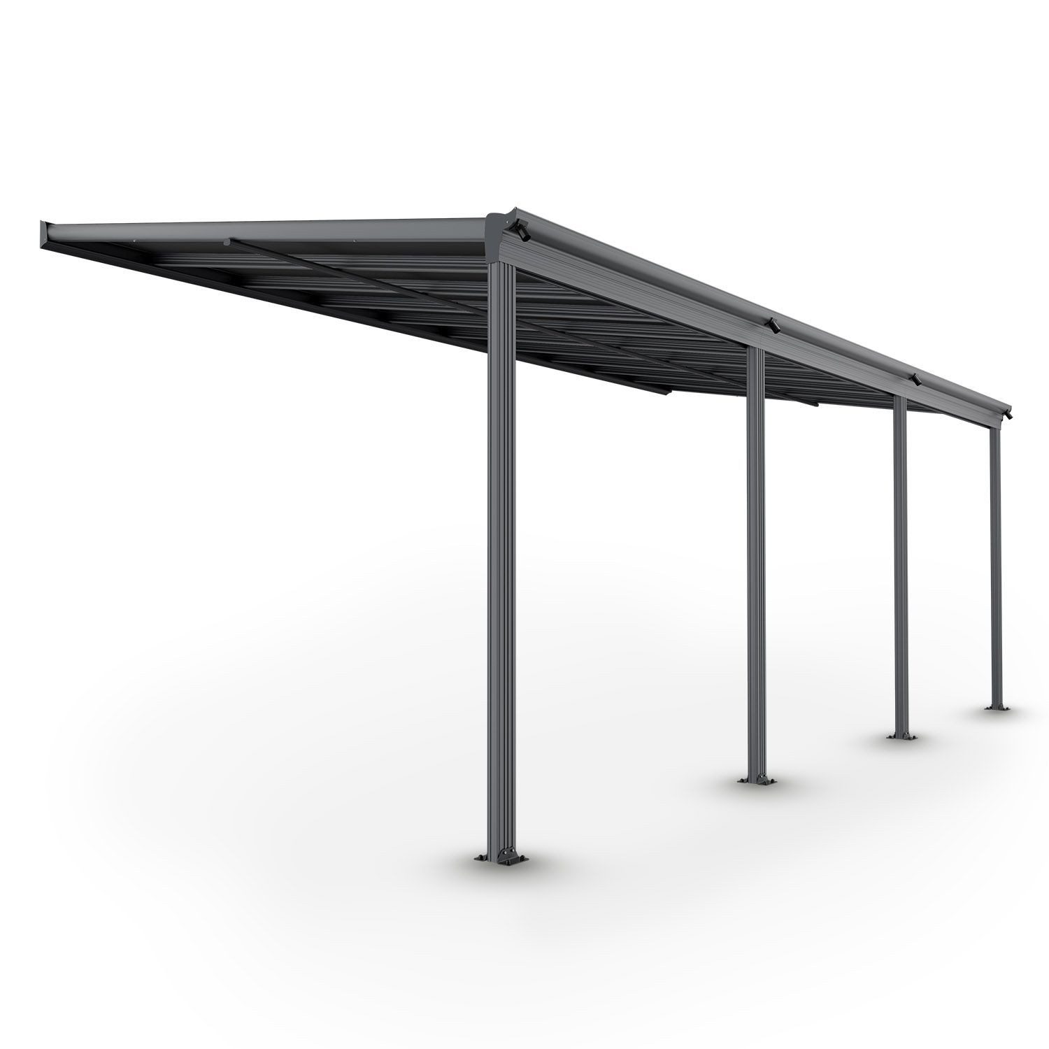 Juskys Terrassendach Borneo, 6x3 m, Regen- günstig online kaufen