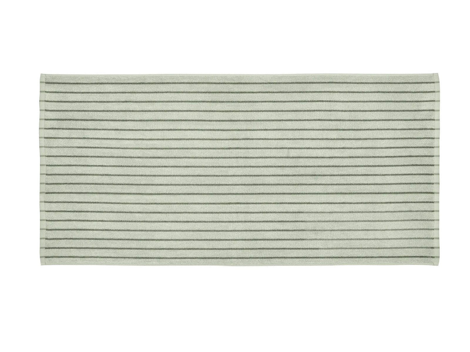 Badetuch ARTO Badetuch desert sage/agave green thin stripe 70x140cm
