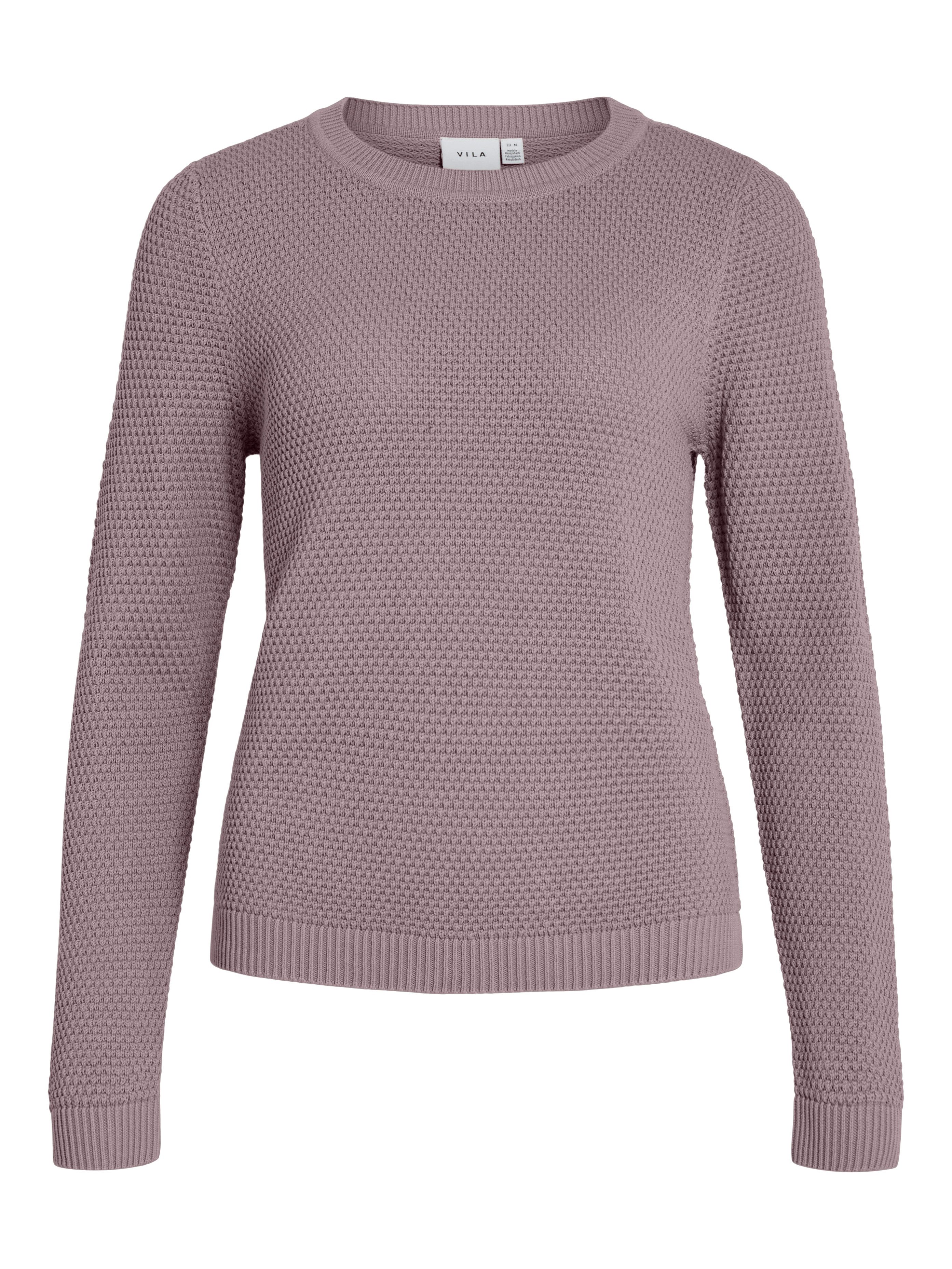 Vila Rundhalspullover VIDALO O-NECK L/S KNIT günstig online kaufen