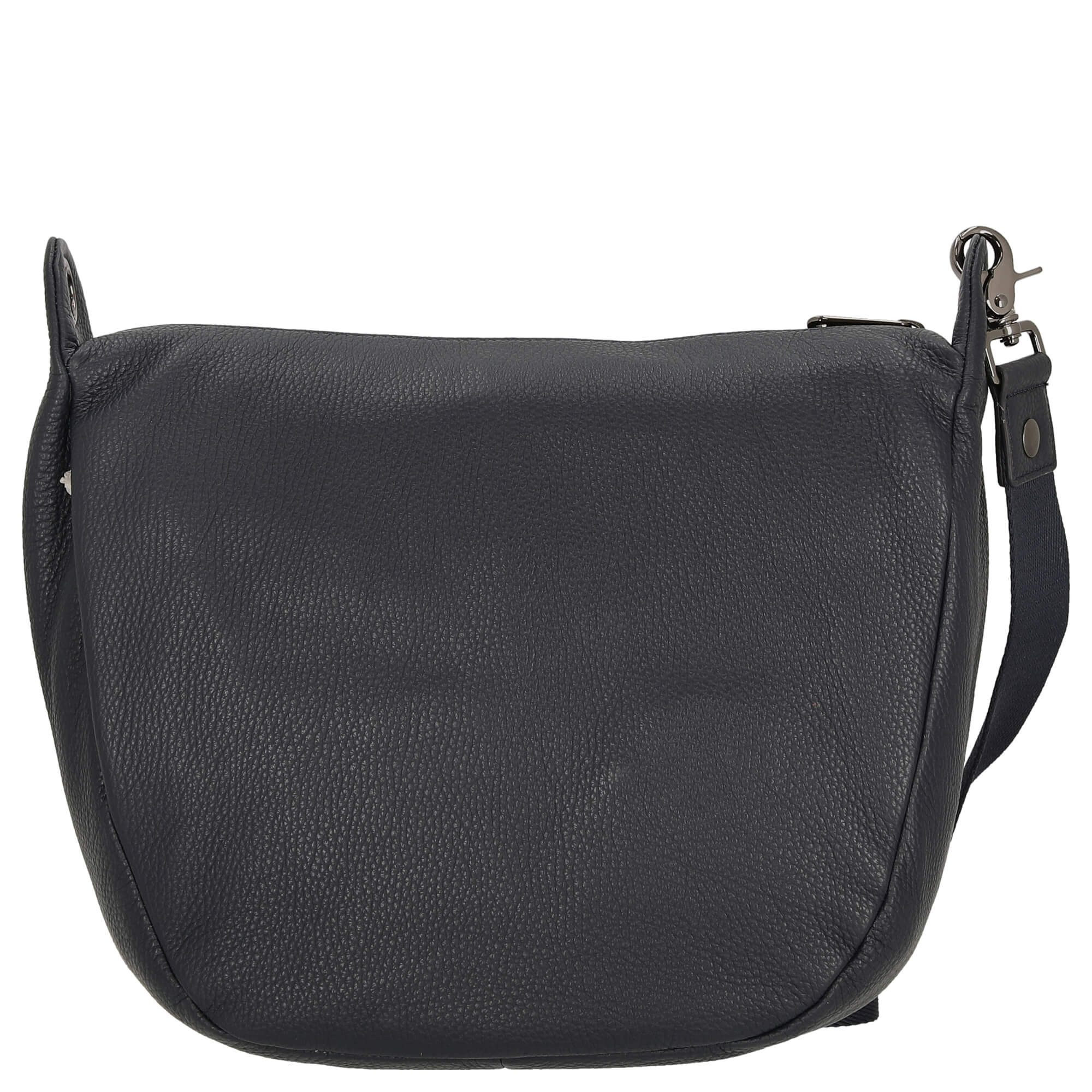 Mandarina Duck Umhängetasche Mellow Leather - Umhängetasche 34 cm (dress blue)