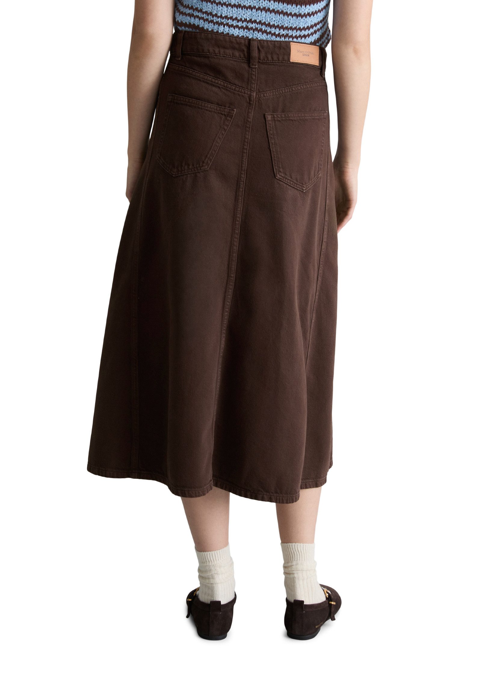 Marc O'Polo DENIM Jeansrock aus Organic-Cotton-Lyocell-Mix