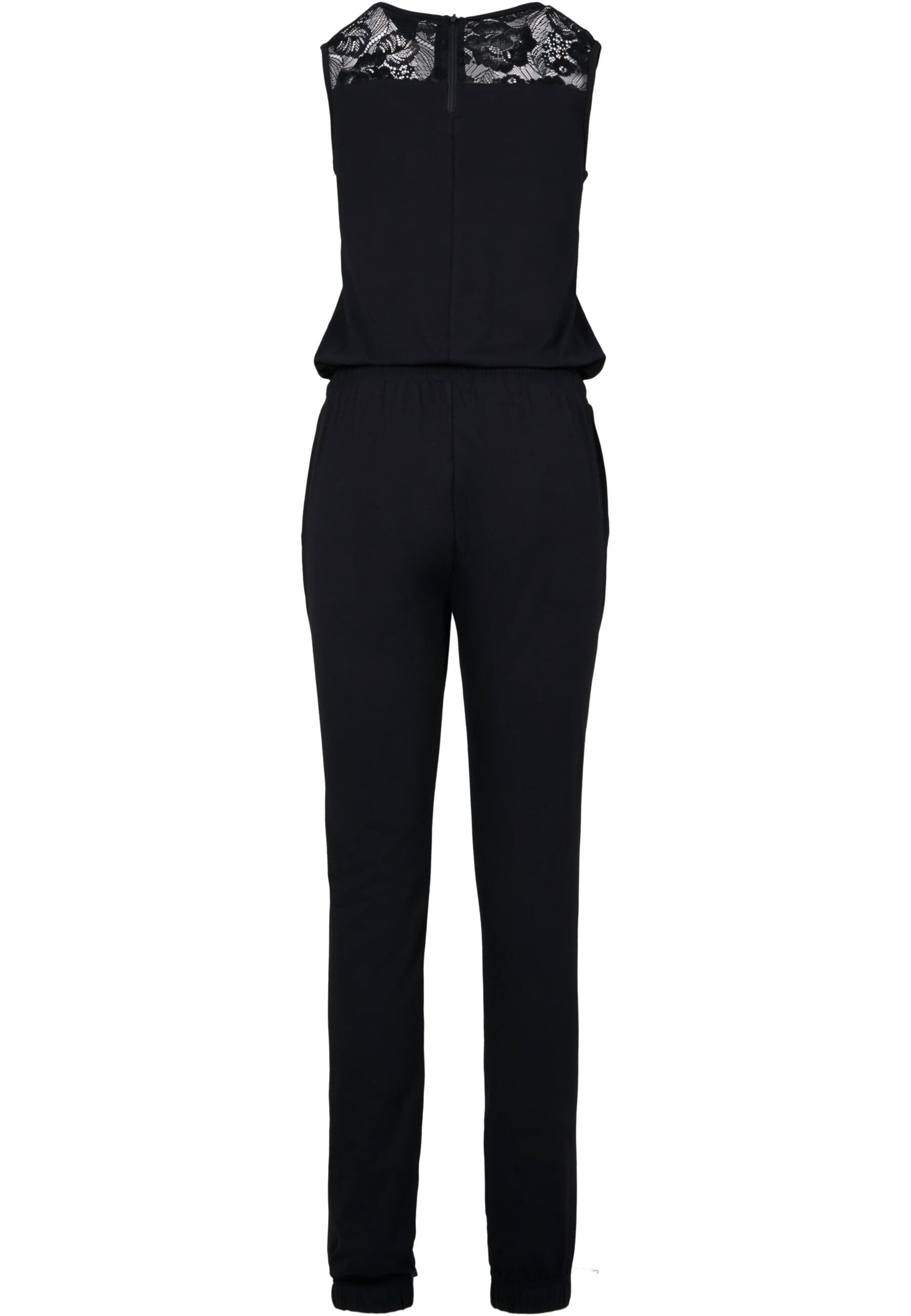 URBAN CLASSICS Jumpsuit Urban Classics Damen Ladies Lace Block Jumpsuit (1- günstig online kaufen