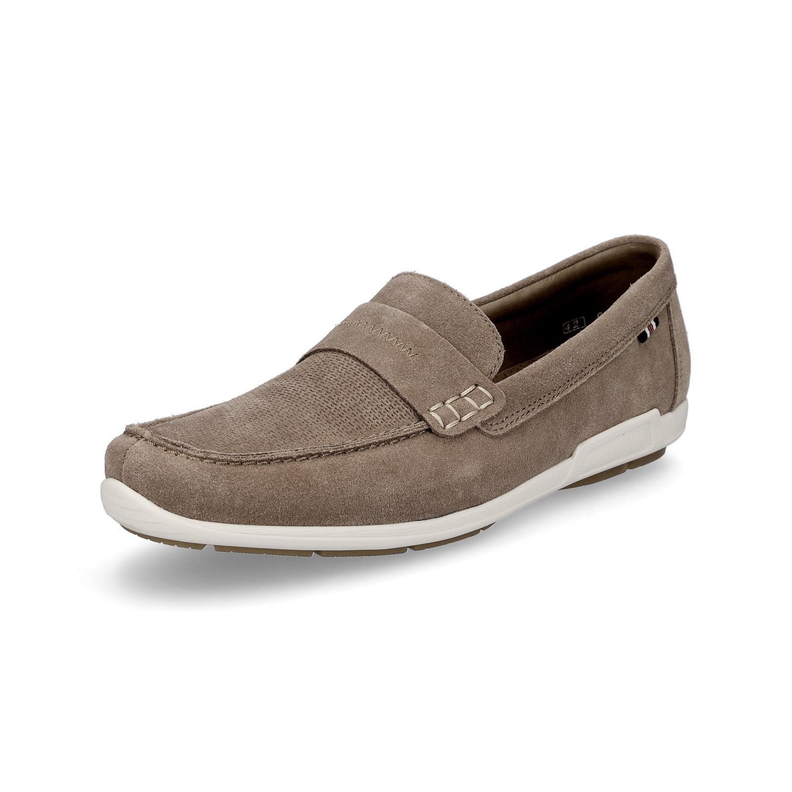 Rieker Rieker Herren Leder Slipper beige Slipper
