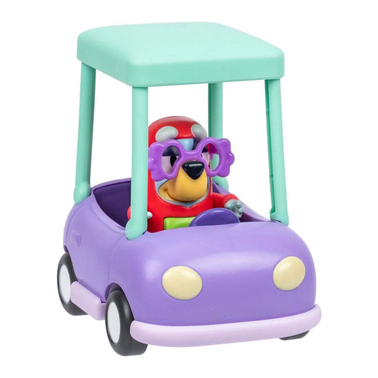 Moose Toys Spiel Bluey Minifiguren Spielset Janet & Oma Auto