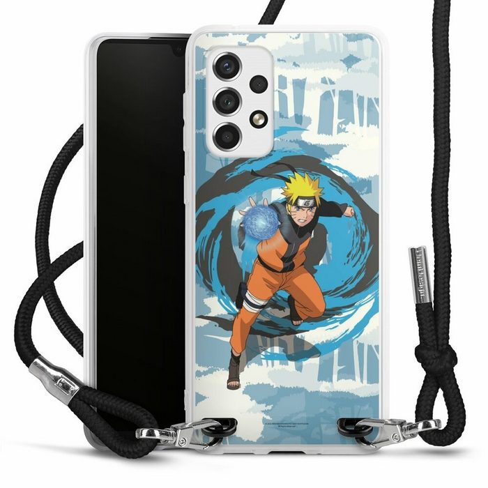 DeinDesign Handyhülle Offizielles Lizenzprodukt Manga Naruto Shippuden Naruto Rasengan Samsung Galaxy A33 5G Handykette Hülle mit Band Case zum Umhängen