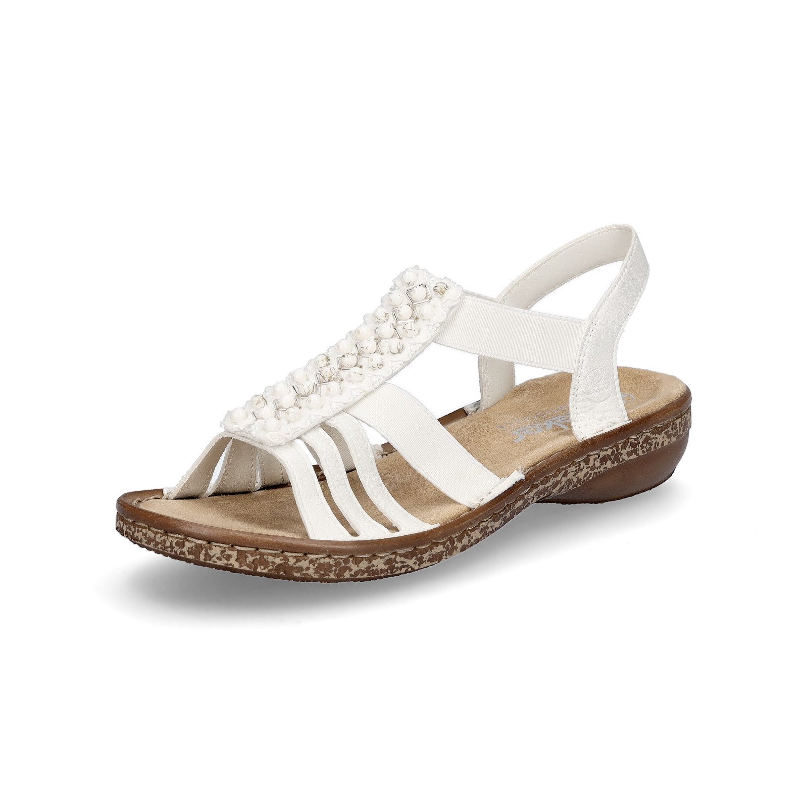 Rieker Rieker Damen Sandale offwhite Sandale günstig online kaufen