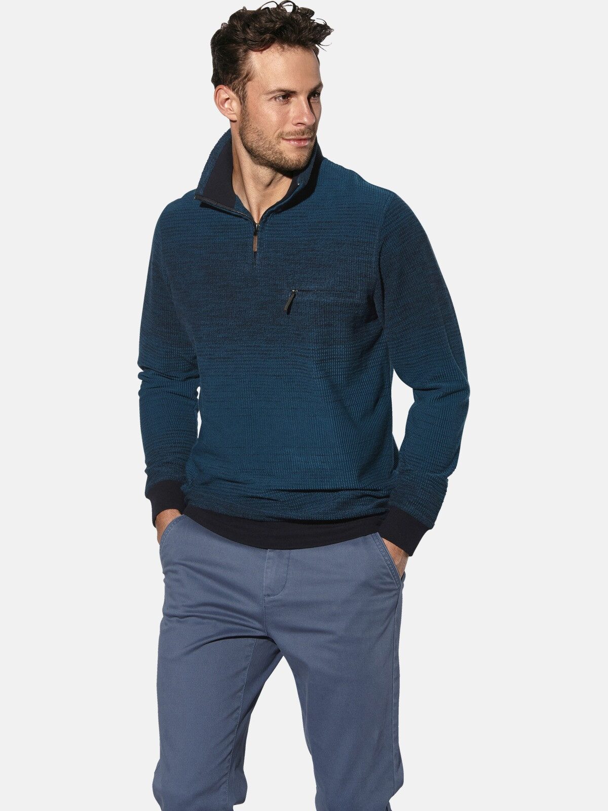 Babista Sweatshirt BENTILAGI in melierter Optik günstig online kaufen