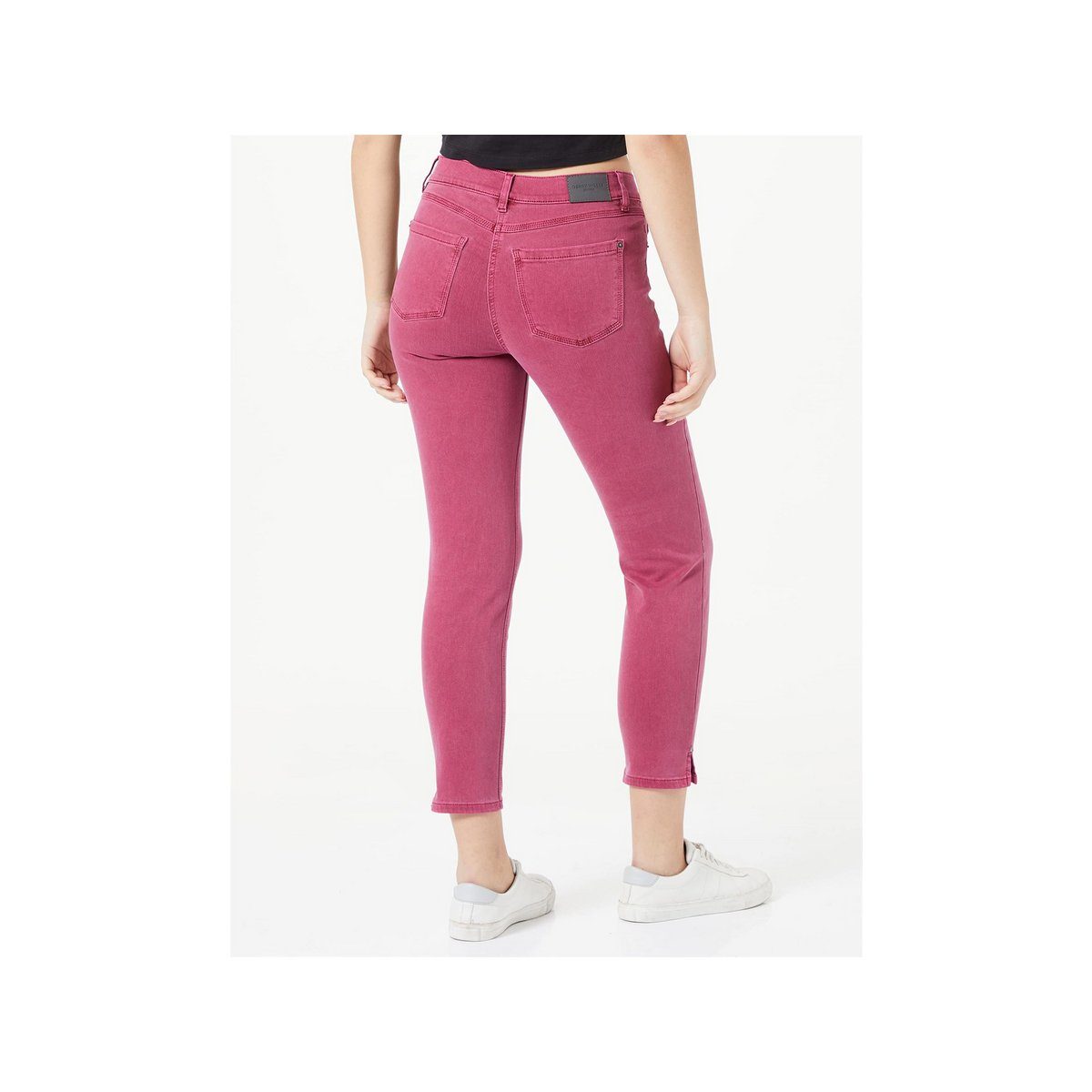 GERRY WEBER 5-Pocket-Jeans hot dye pink pink nature (1-tlg)