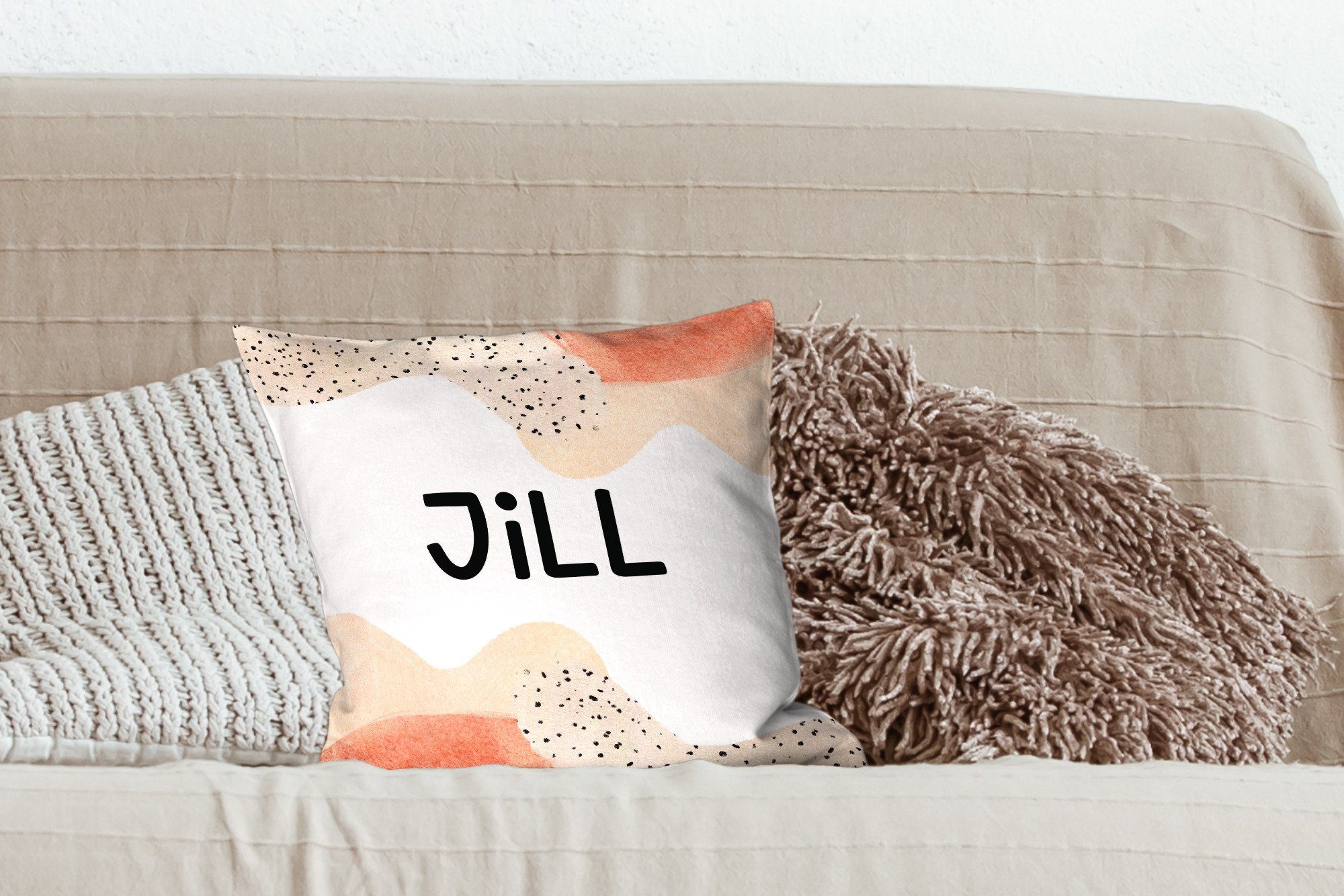 Sofakissen Füllung Schlafzimmer, für Zierkissen Wohzimmer, Pastell - - mit Jill MuchoWow Mädchen, Deko, Dekokissen