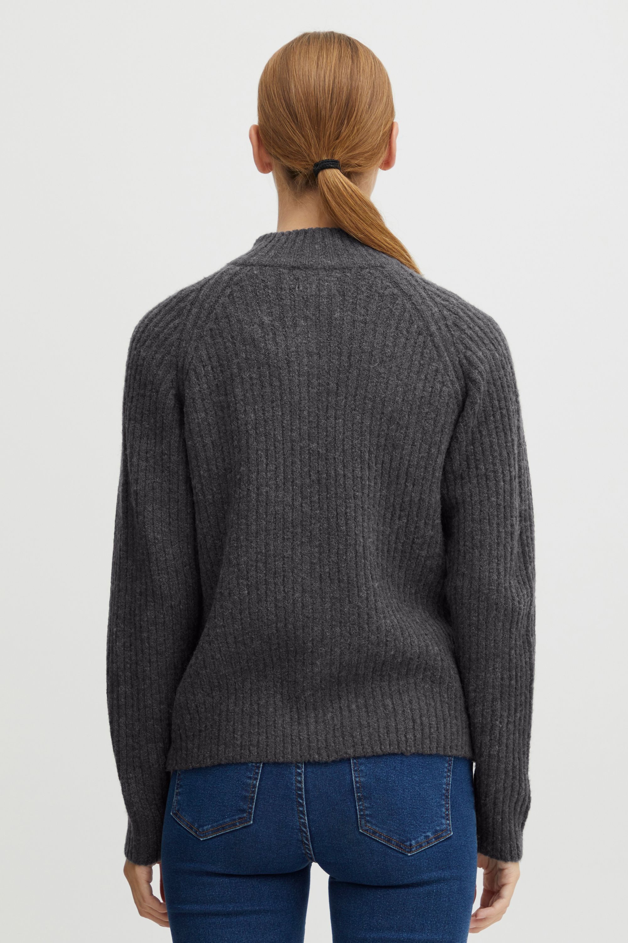 OXMO Strickjacke OXSal Modischer Pullover